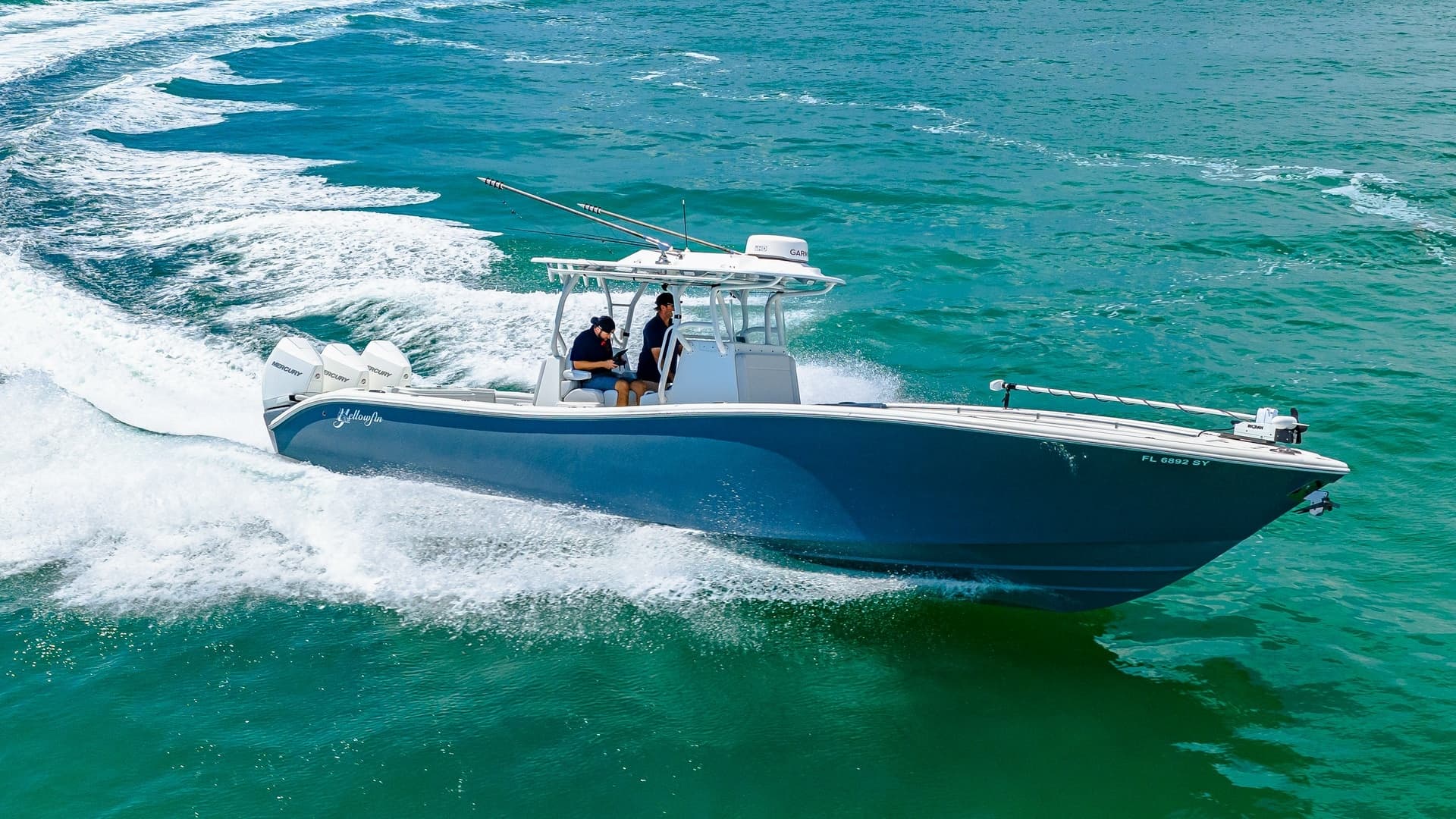 Yellowfin 36 Offshore in Action