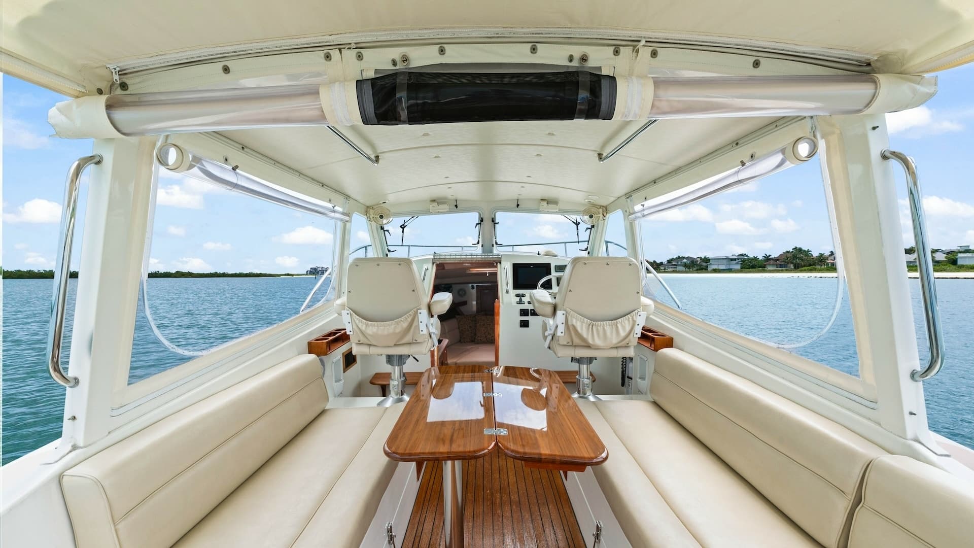 Spacious Cockpit with Helm Seating