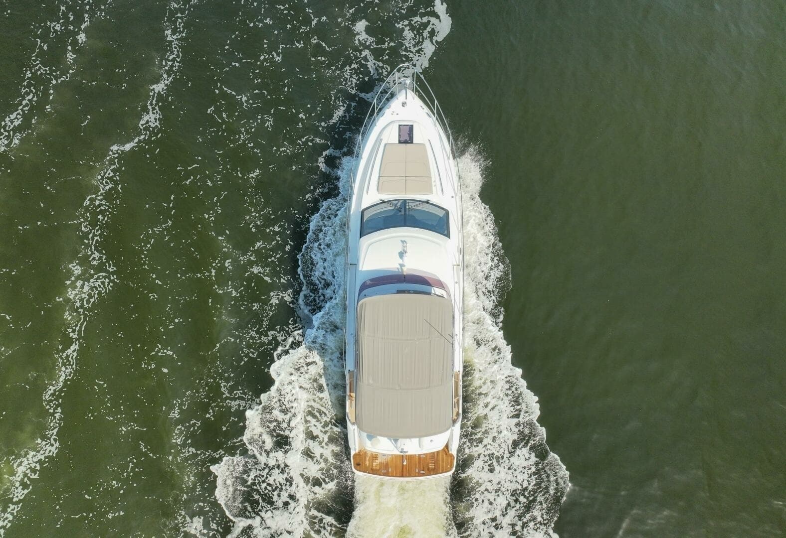 2021 Princess F50- MAKING TIME- Engine room- Aerial 