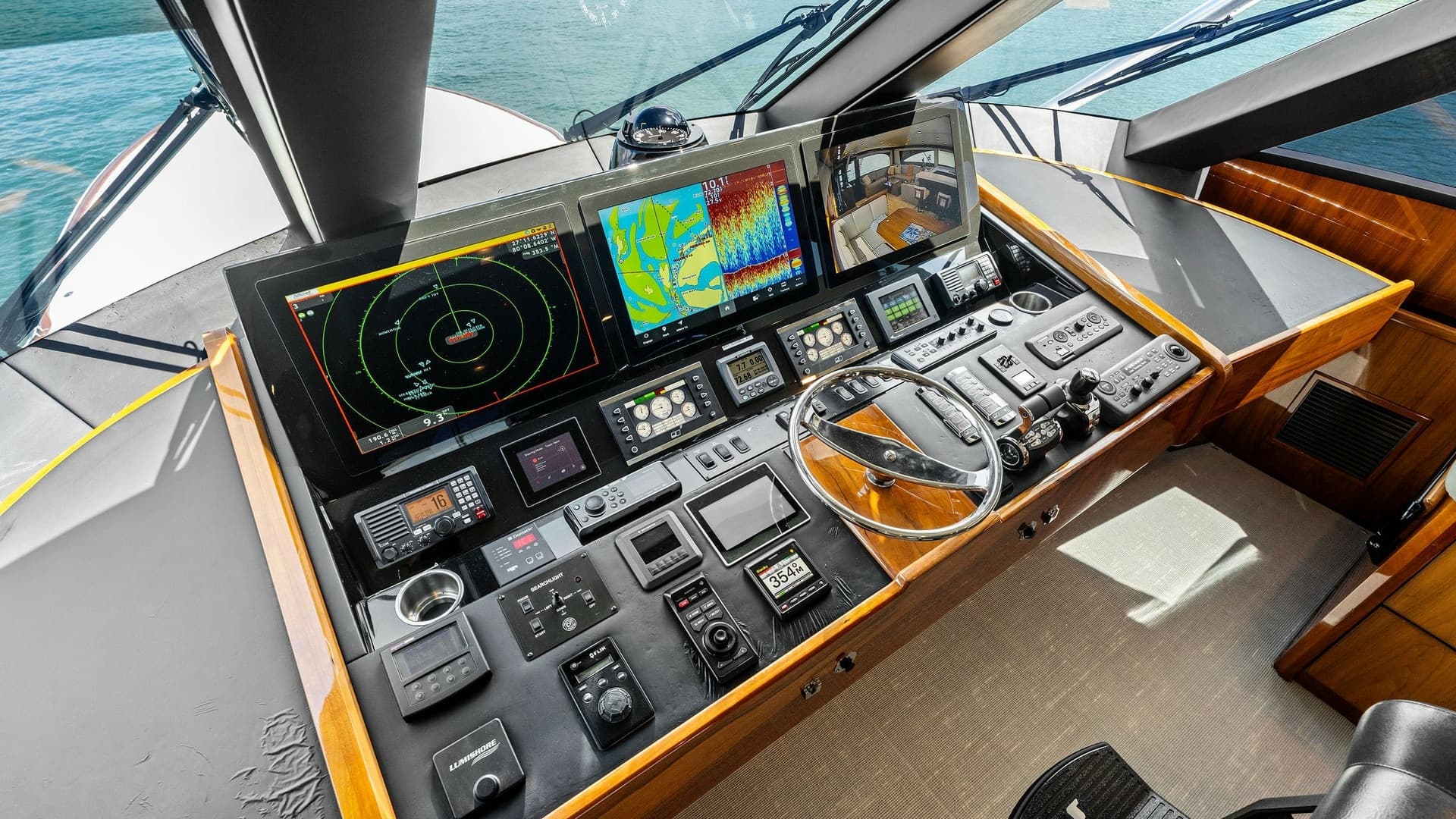 2016 Viking 80 Enclosed Bridge- FRIGATE- Enclosed Bridge Helm