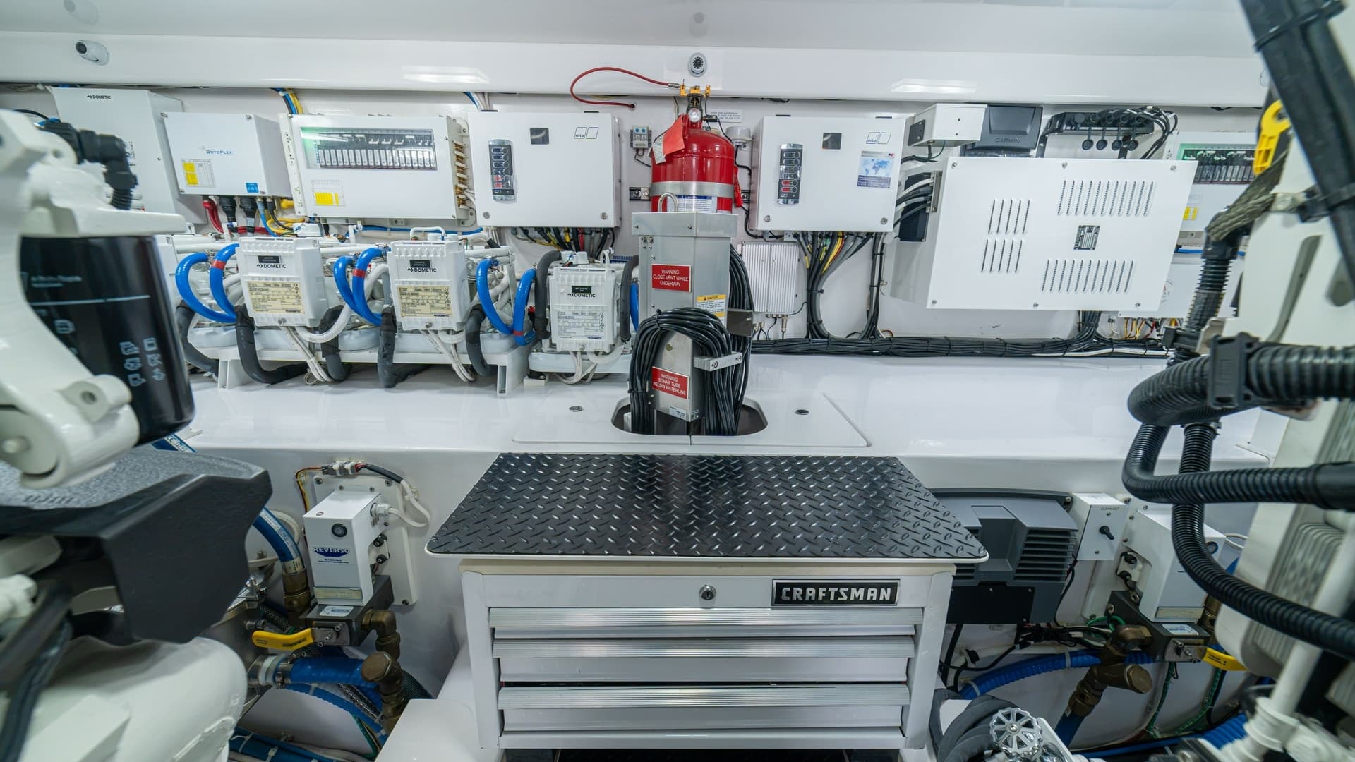 Engine Room with Electrical Systems