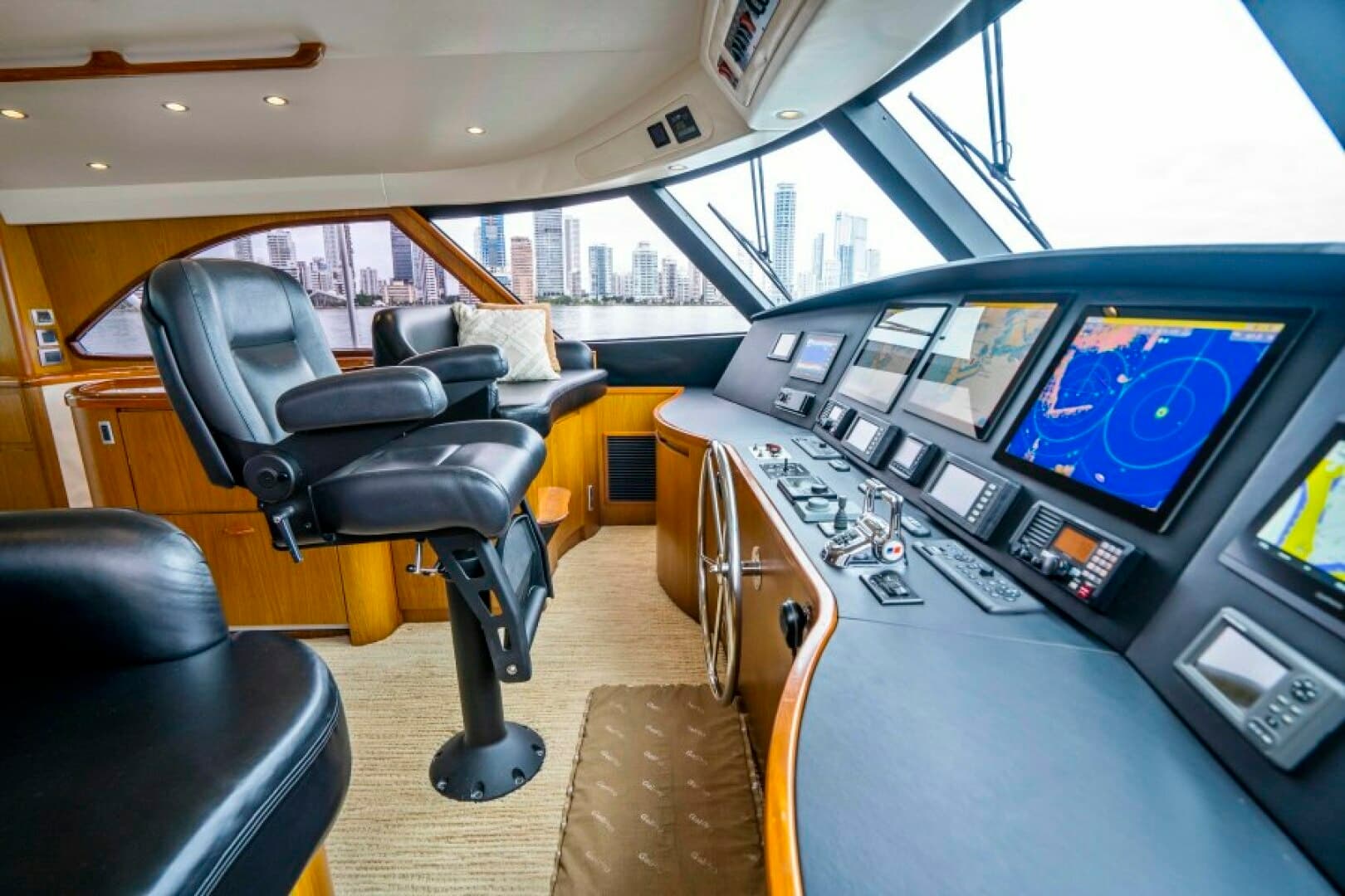 2011 Viking 70 Enclosed Bridge - Last Call - Enclosed Bridge