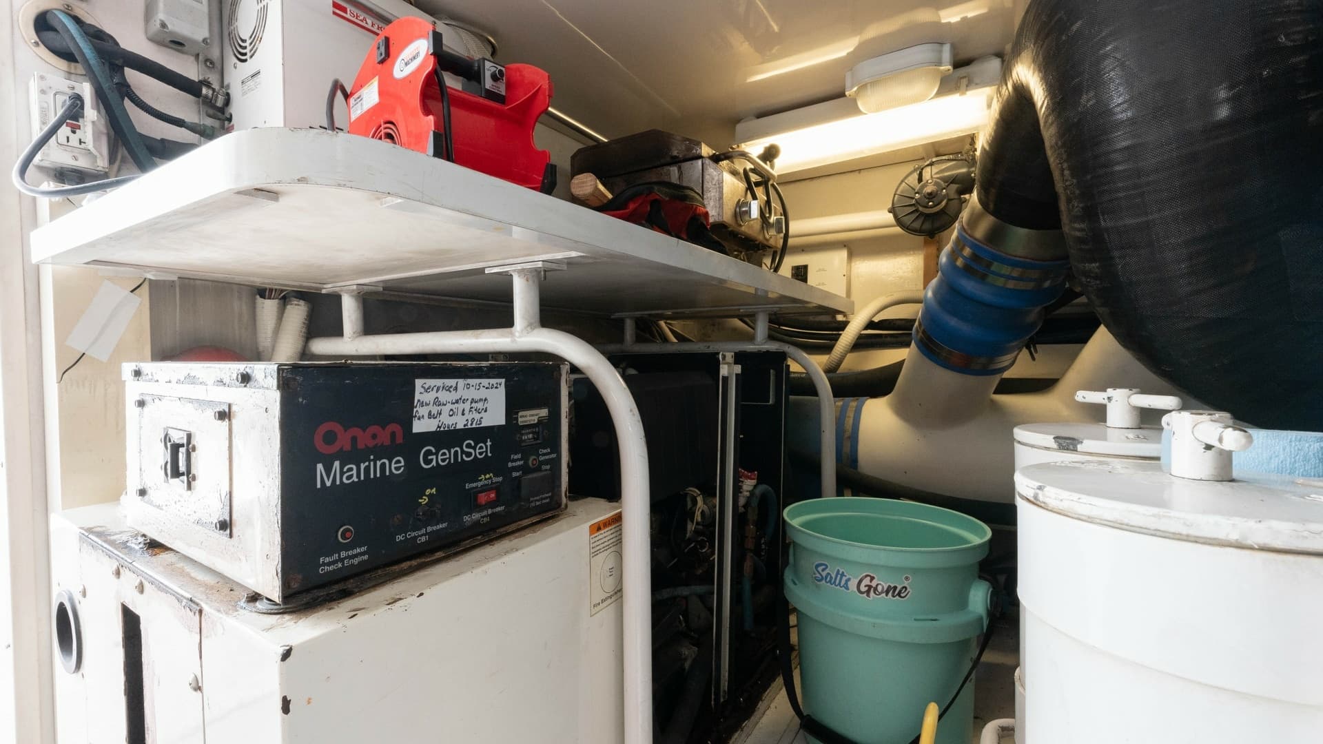 Engine Room with Onan Generator