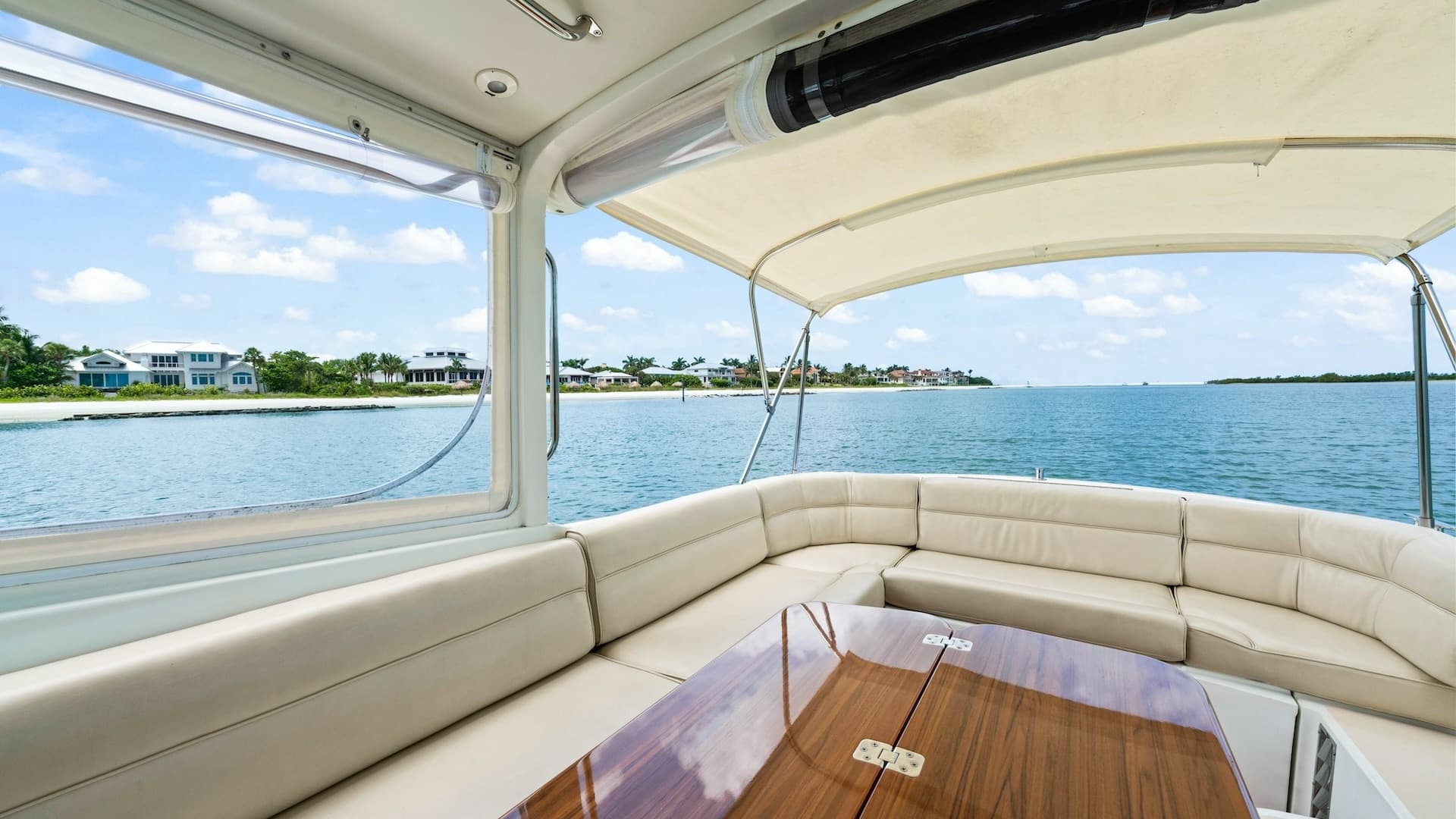 Spacious Aft Deck with Seating