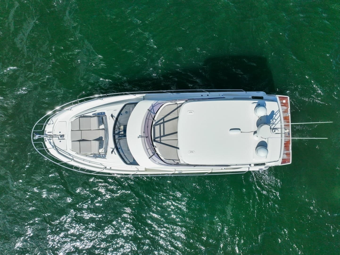 2020 Prestige 460 Flybridge GALATI YACHT SALES TRADE Arial View
