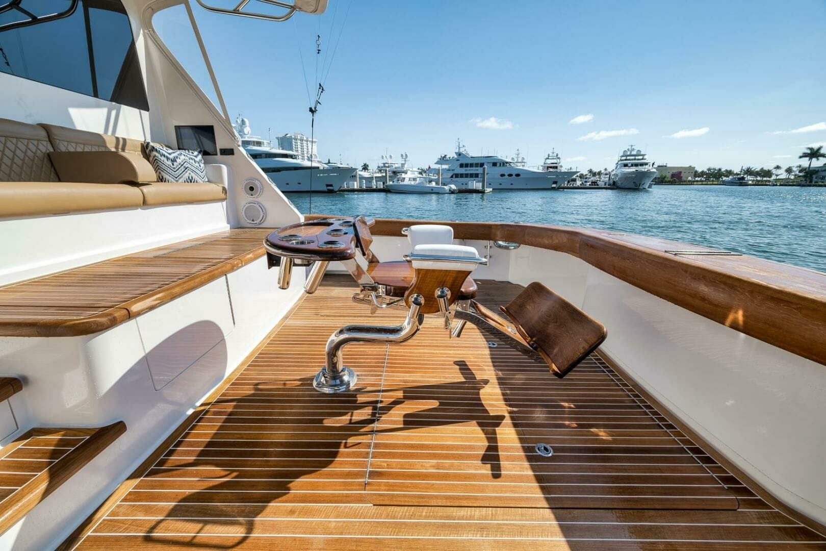 2011 Viking 76 Enclosed Bridge- TEUSEAS- Cockpit