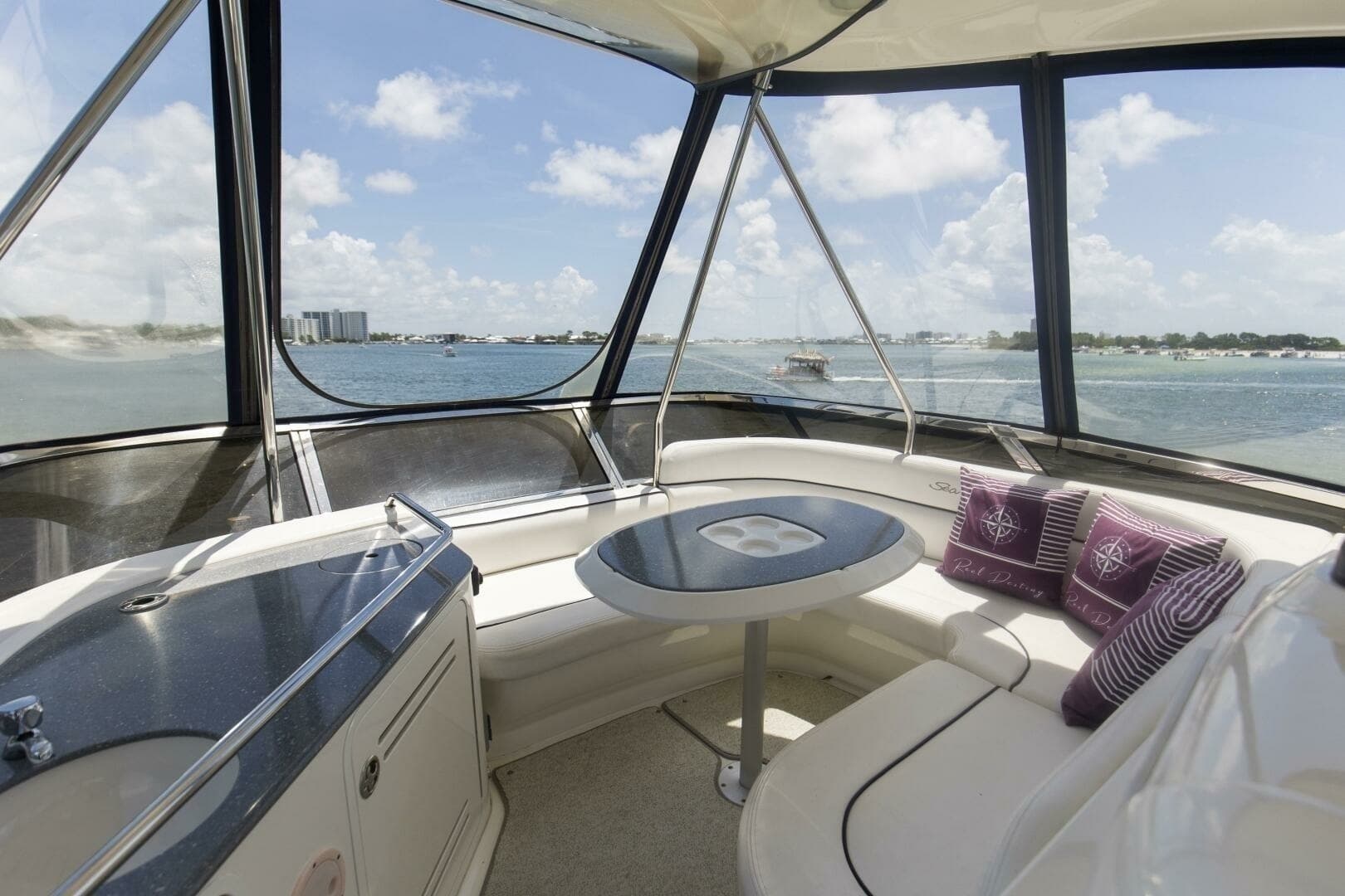 2007 52 Sea Ray Sedan Bridge Reel Destiny Helm
