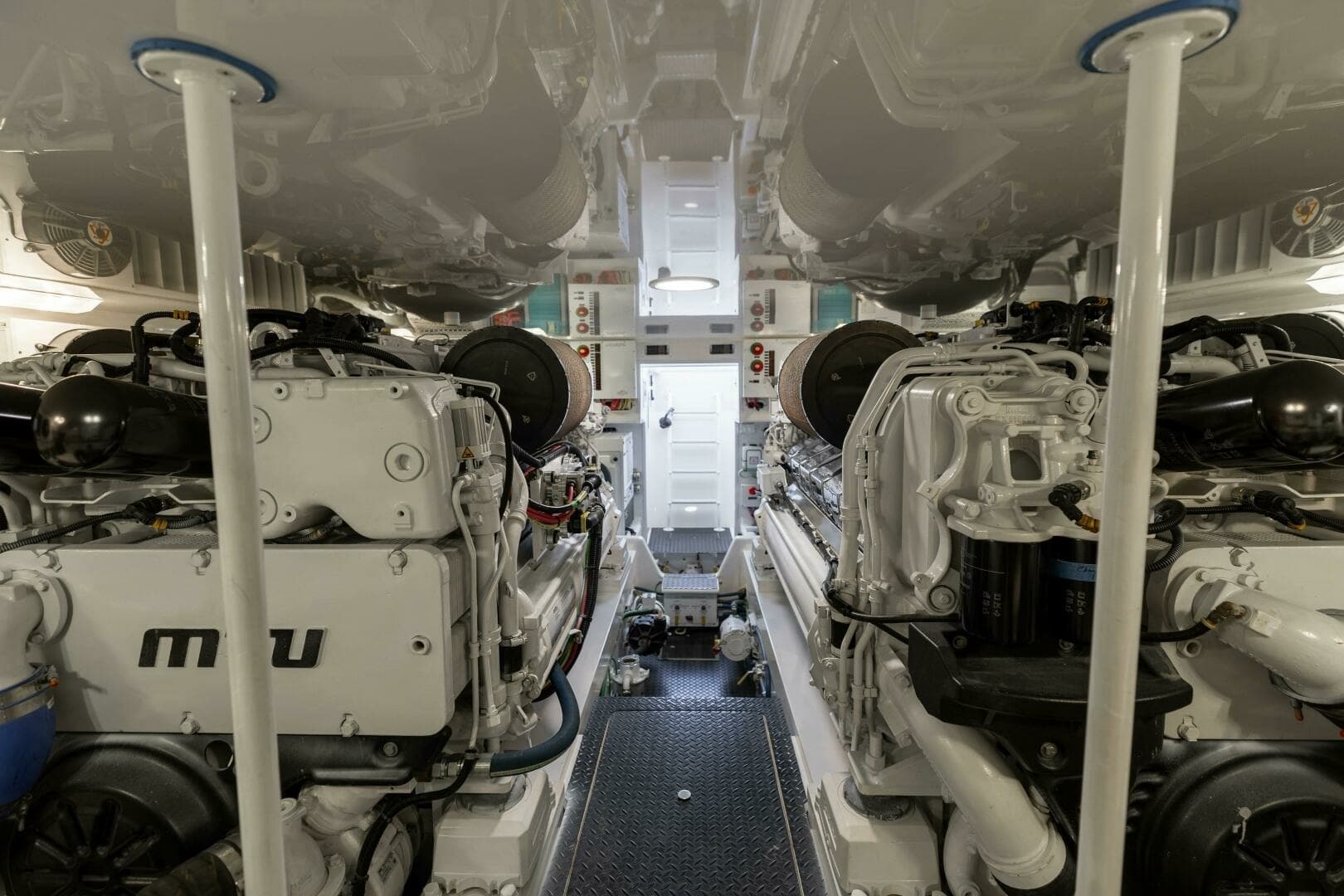 2018 Viking 62 Convertible- Da'Grits-Engine Room