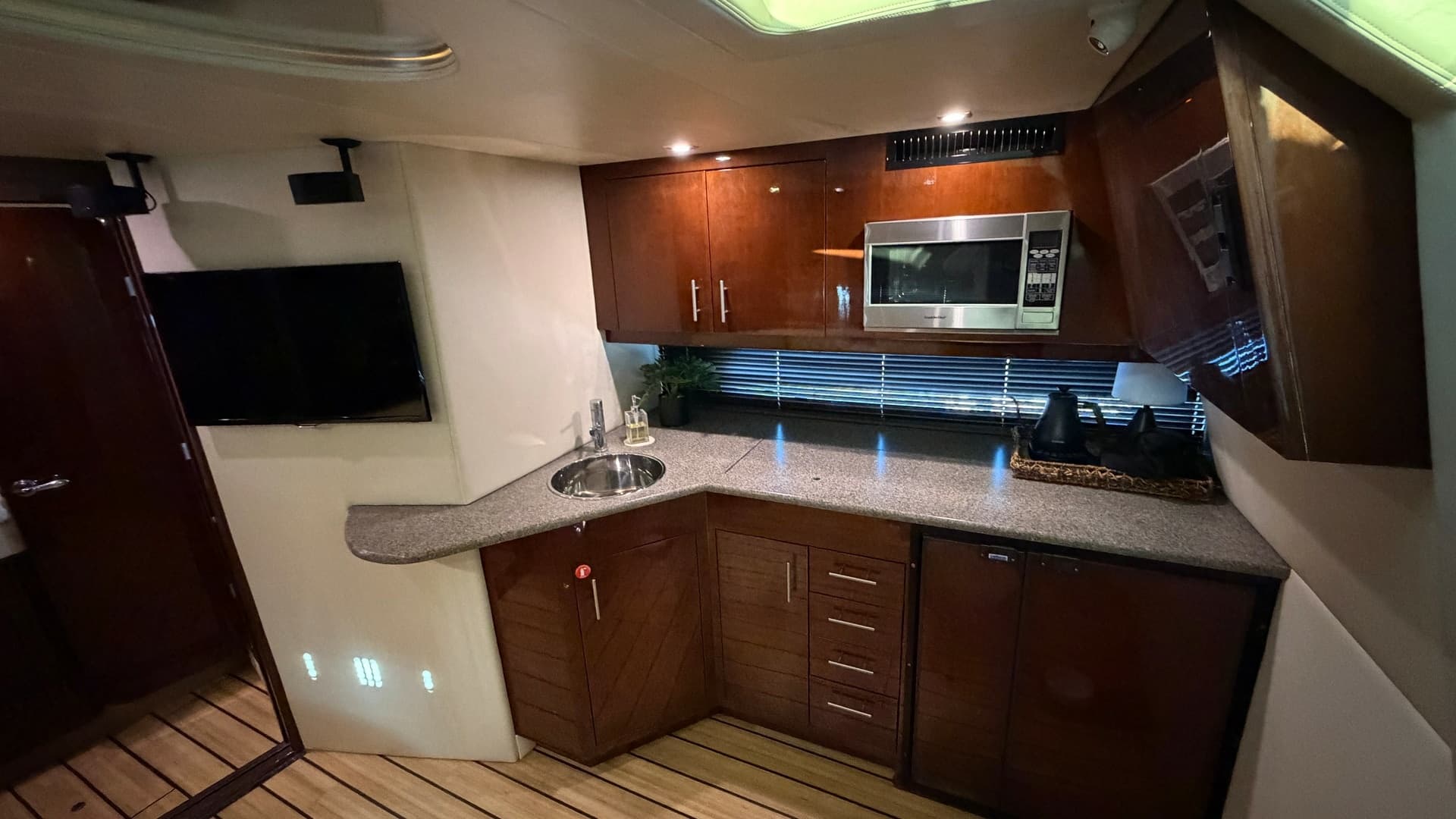 Galley with Modern Amenities