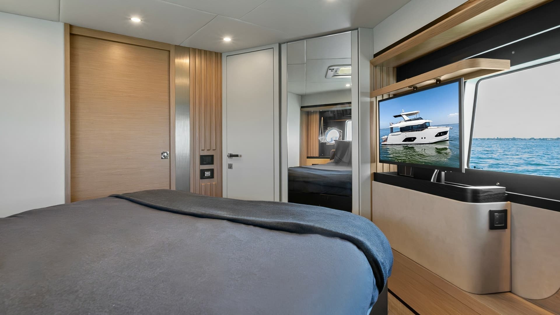 Modern Guest Cabin Interior