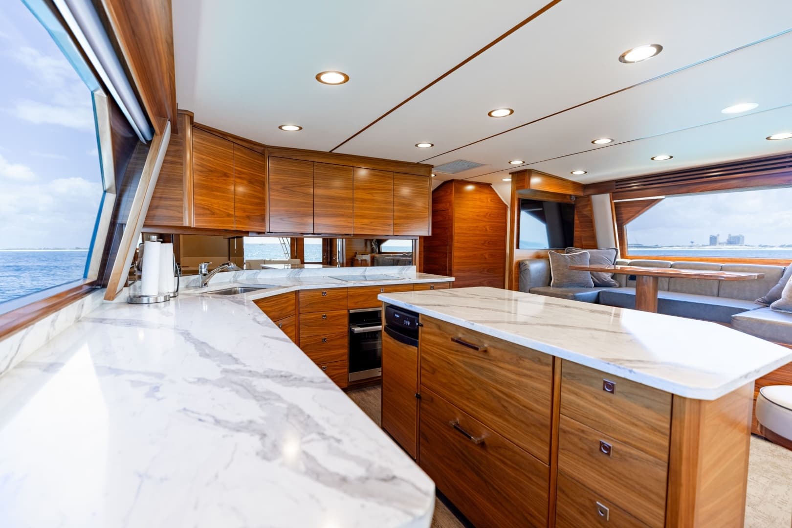 2023 Viking 72 Convertible- TEAM SUPREME- Galley
