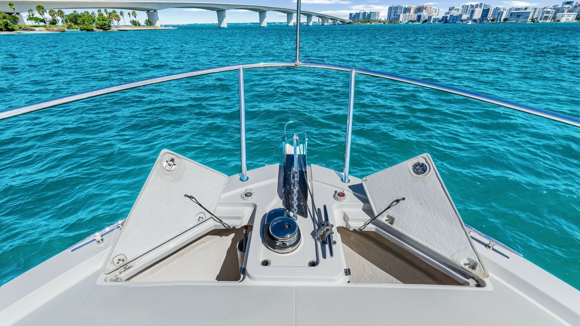 Foredeck Anchor and Storage Area