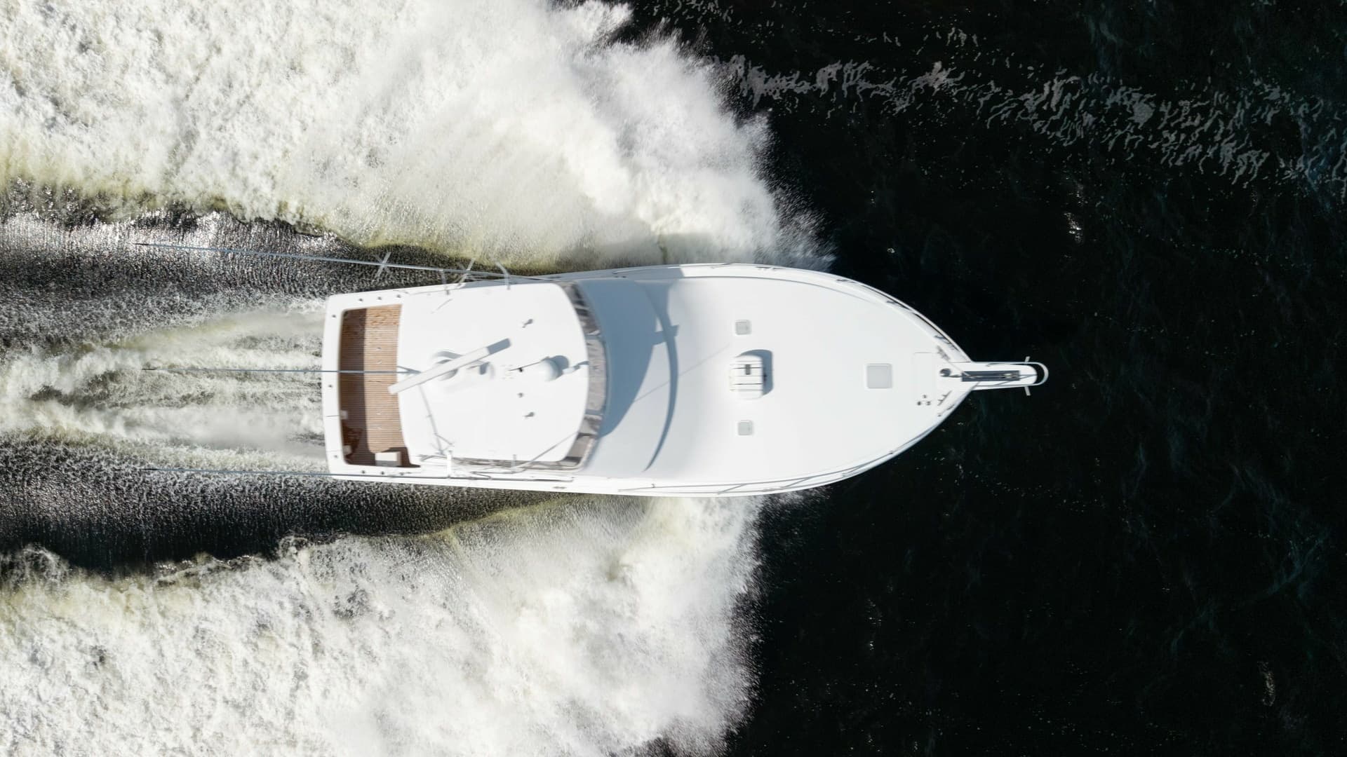 Aerial View of Viking 45 Convertible
