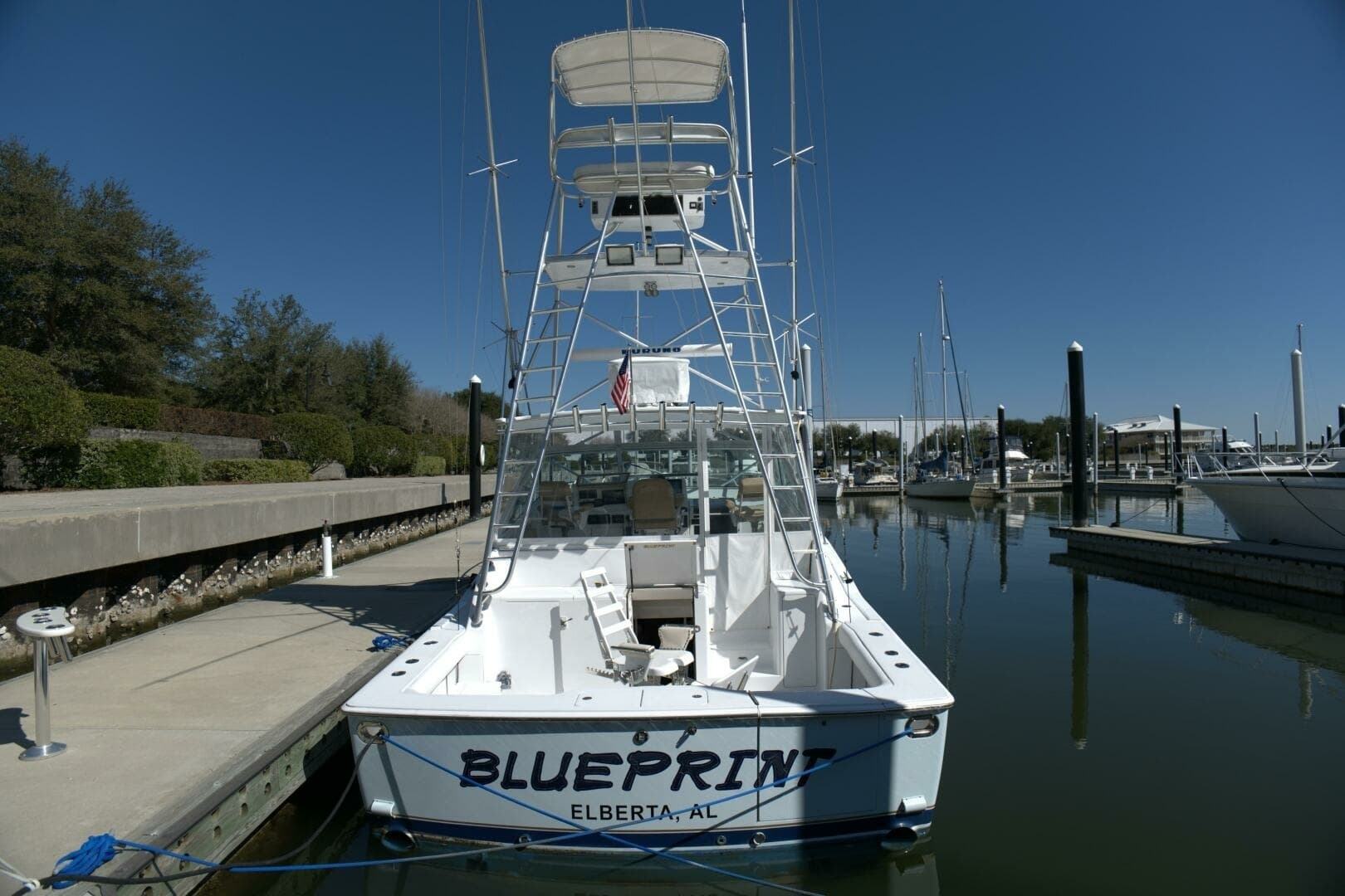2002 Viking 43 Open- Blueprint