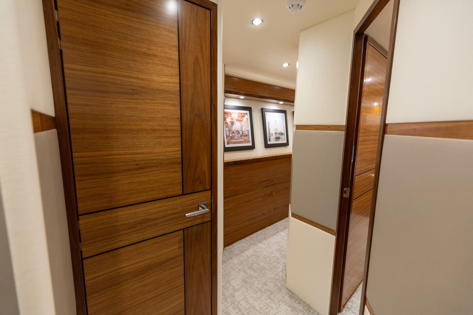2023 Viking 72 Convertible- TEAM SUPREME- Companionway
