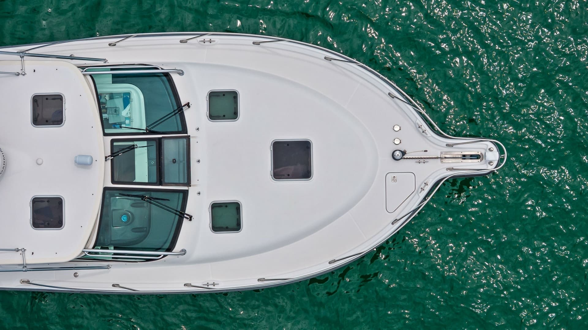 Aerial View of Bow Deck