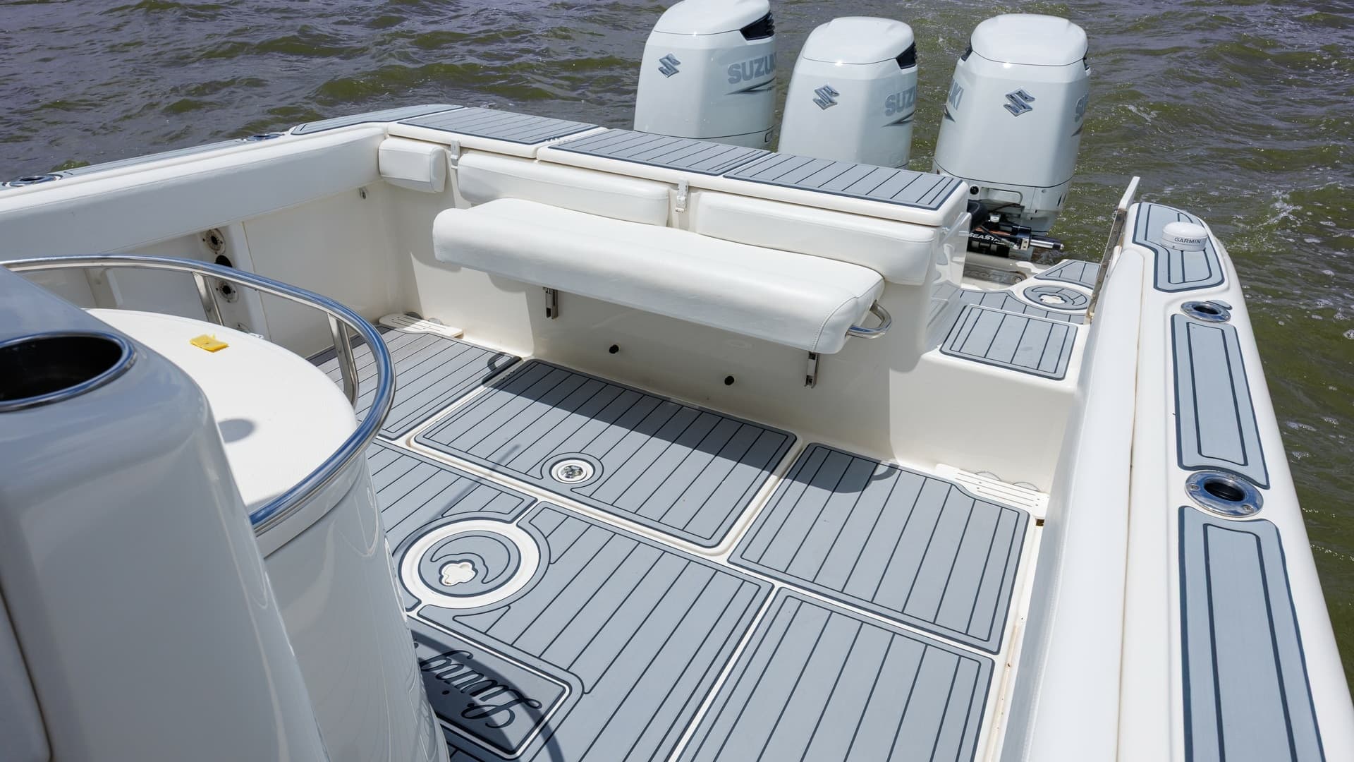 Spacious Aft Deck with Seating