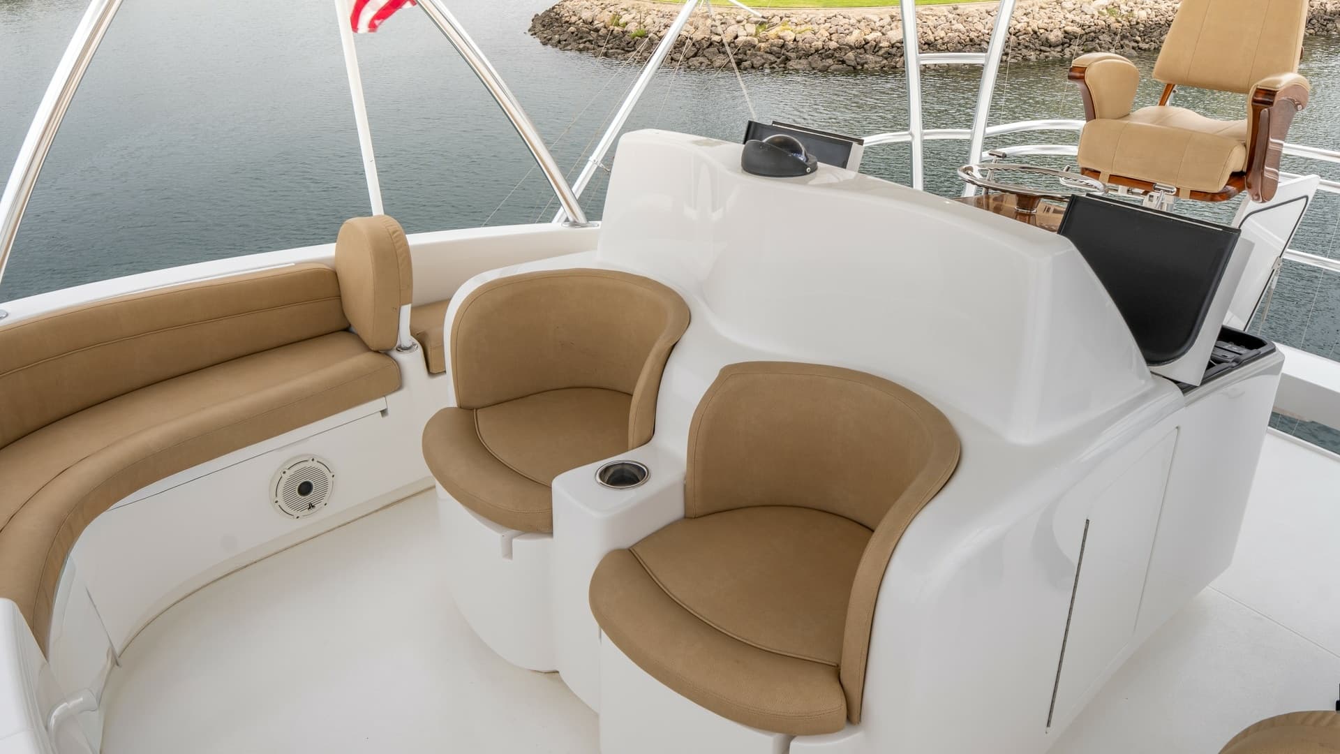 Skybridge Seating and Helm Station