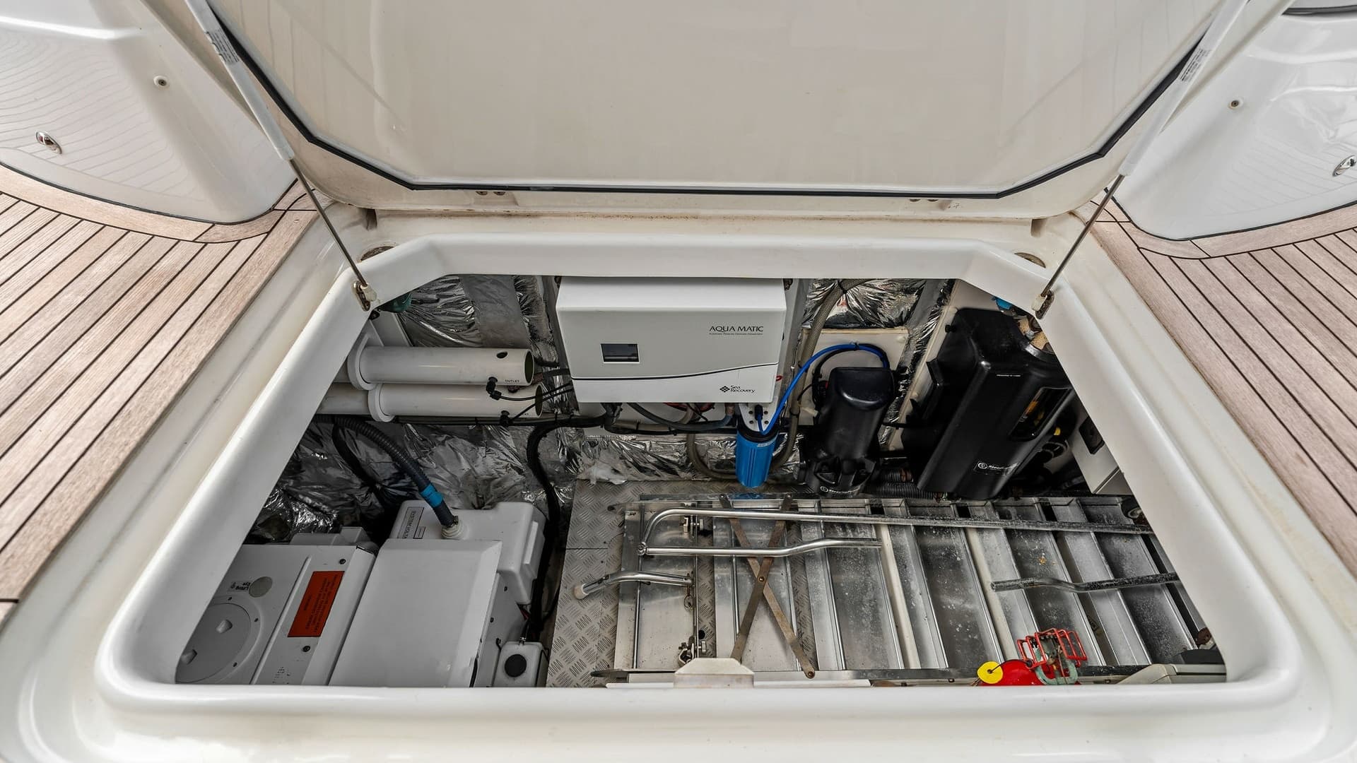 Engine Compartment Access Hatch