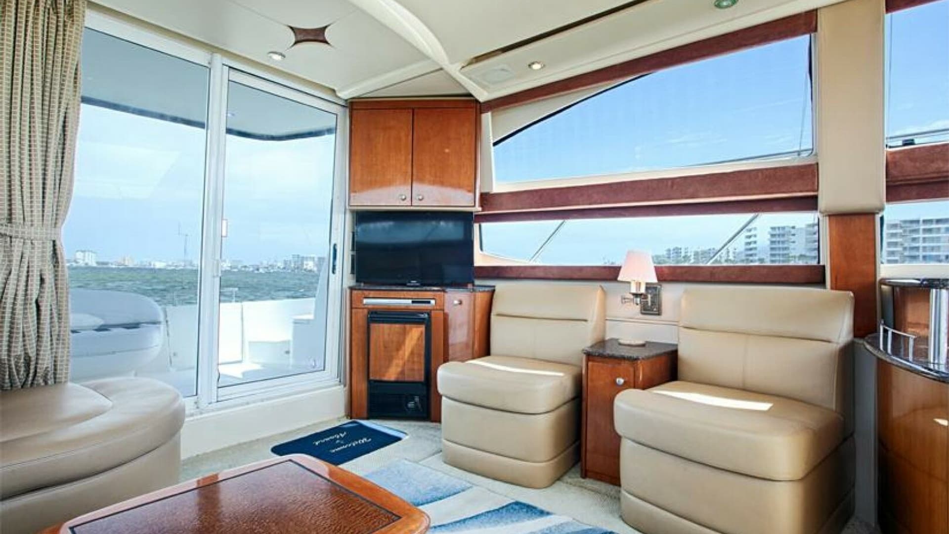 Spacious Interior Salon with Views