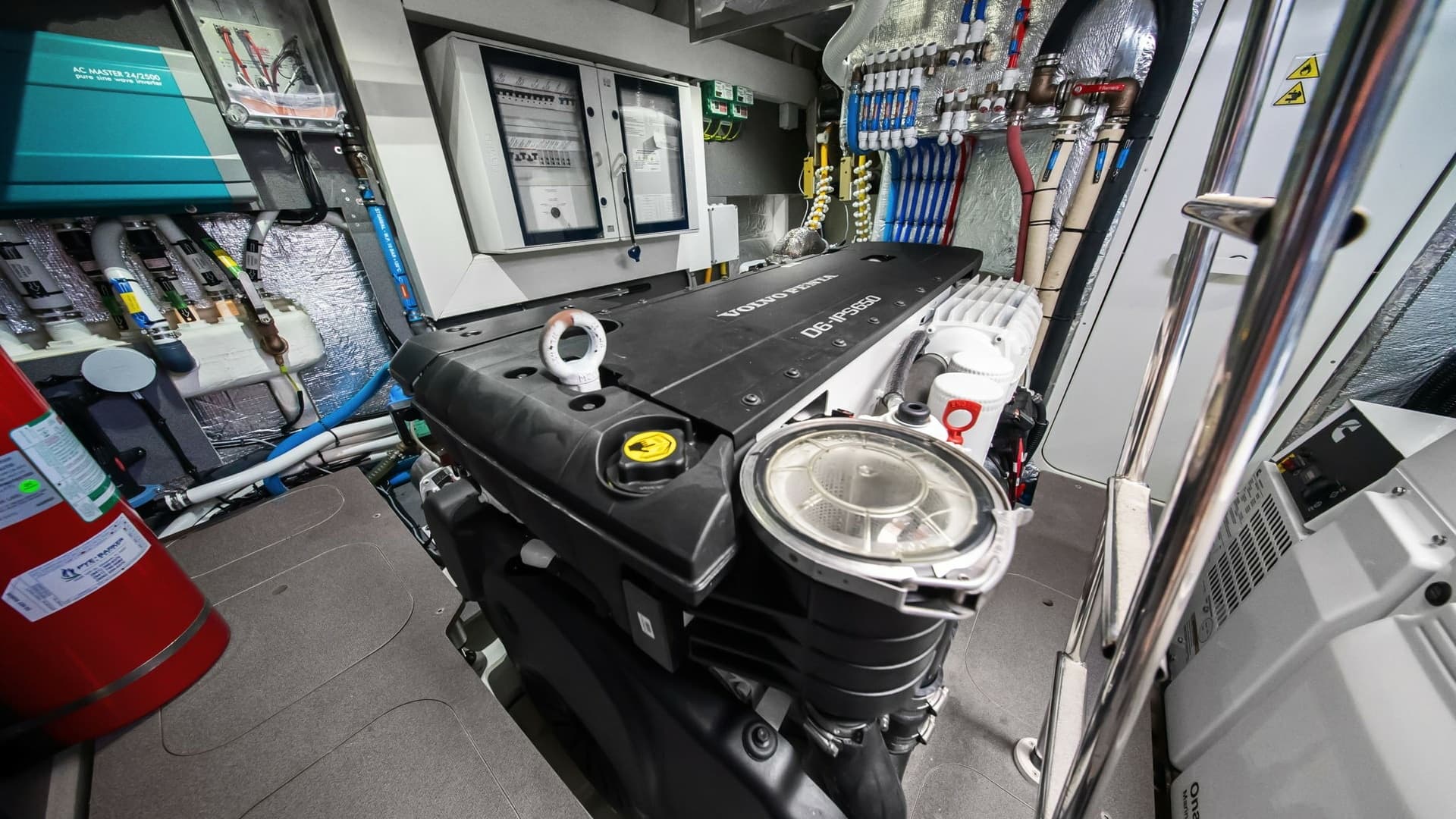 Engine Room with Modern Systems