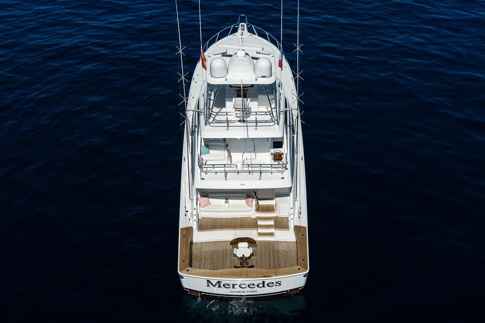 Viking 80 MERCEDES - Aerial Profile