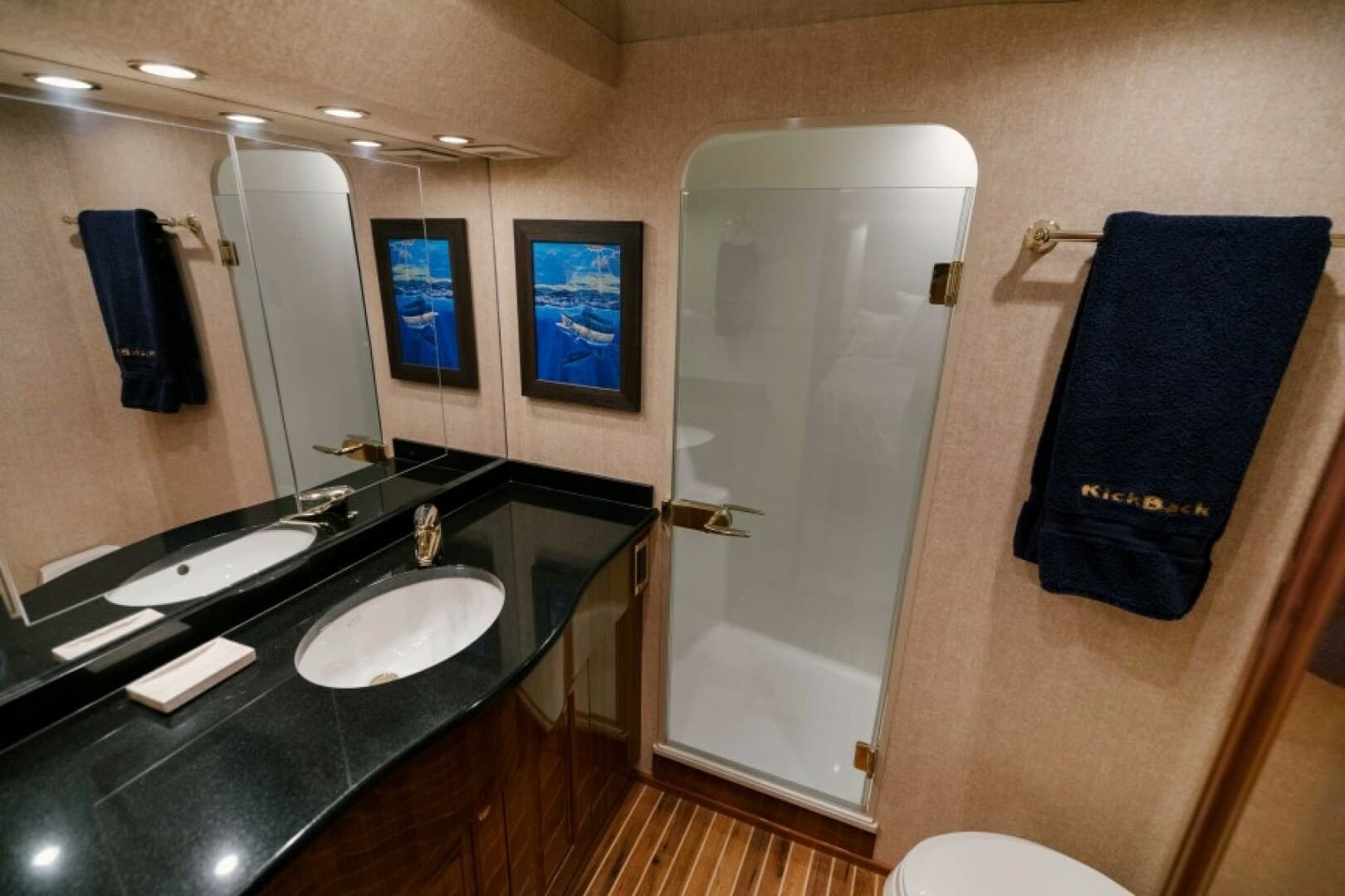 2006 Viking 74 Enclosed Bridge "Kickback"