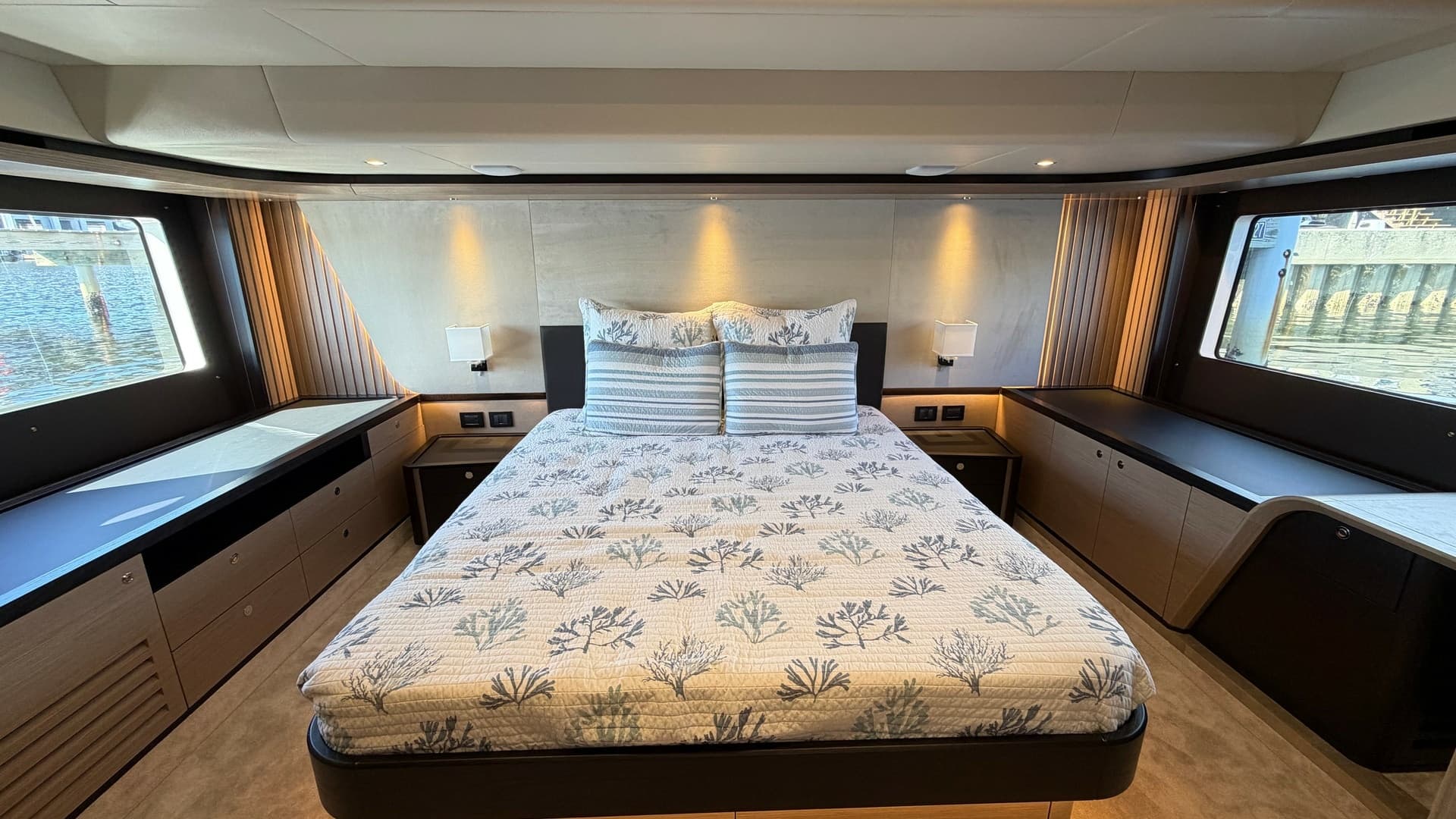 Master Stateroom with Panoramic Views