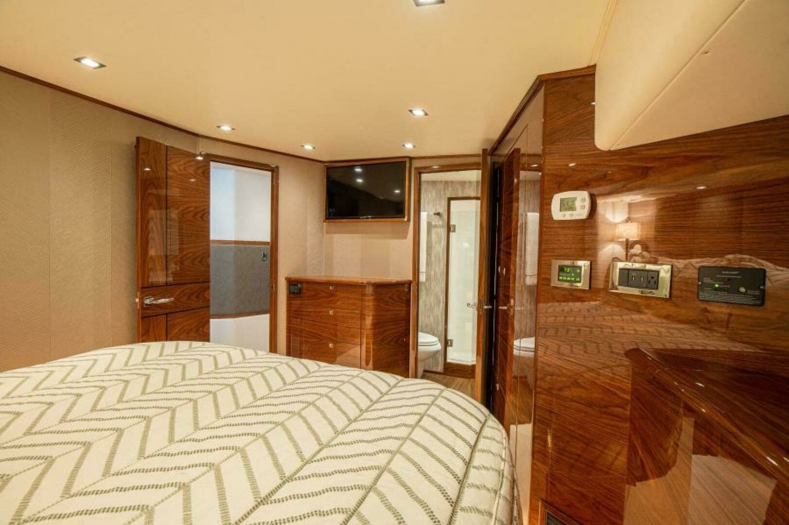 Luxurious Master Stateroom Interior