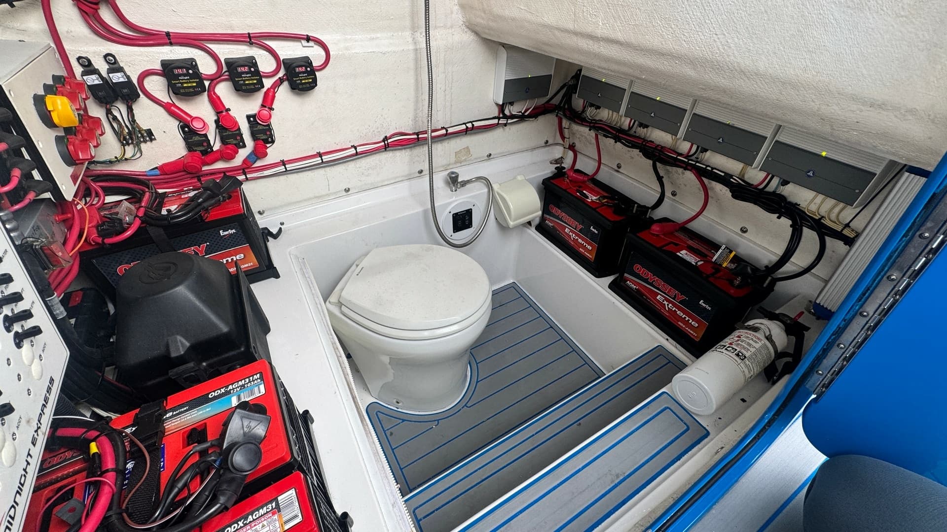 Engine Room with Marine Head
