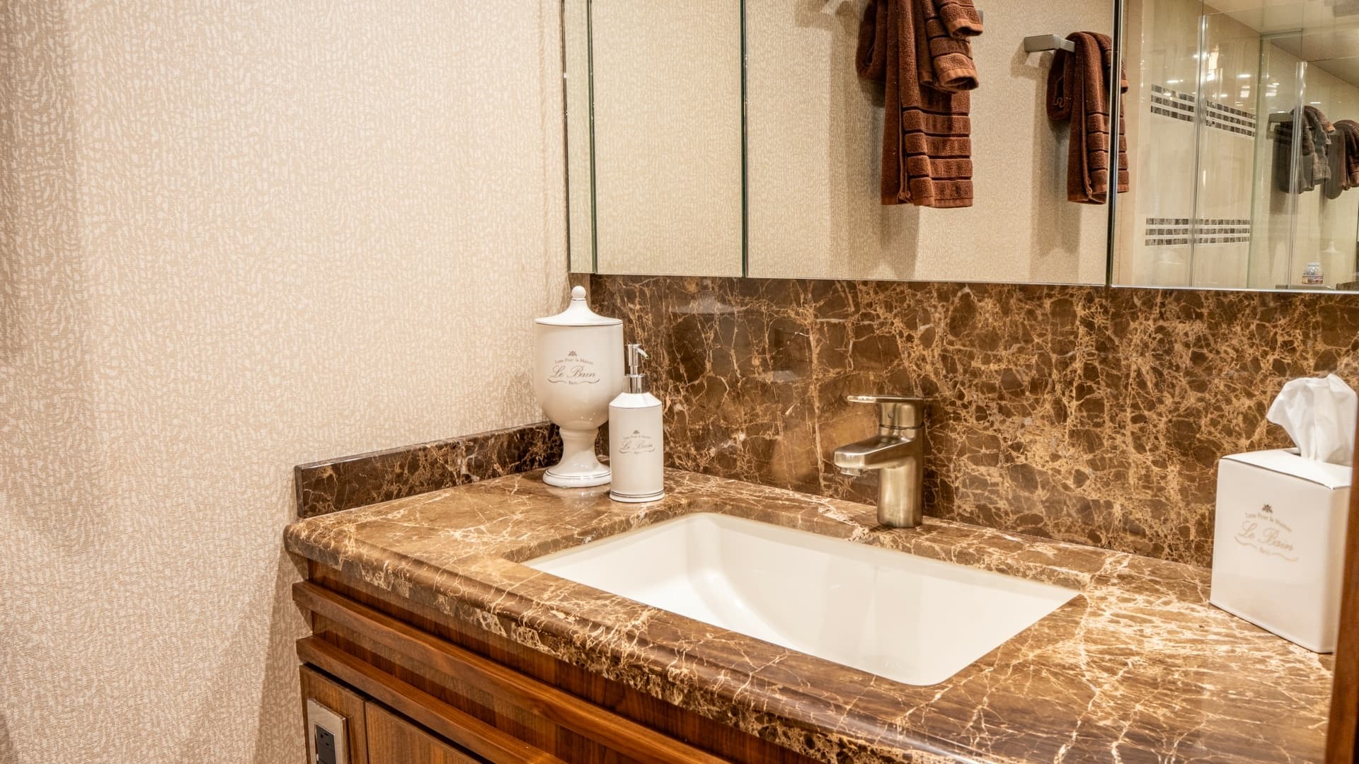 Luxurious Bathroom Vanity Area