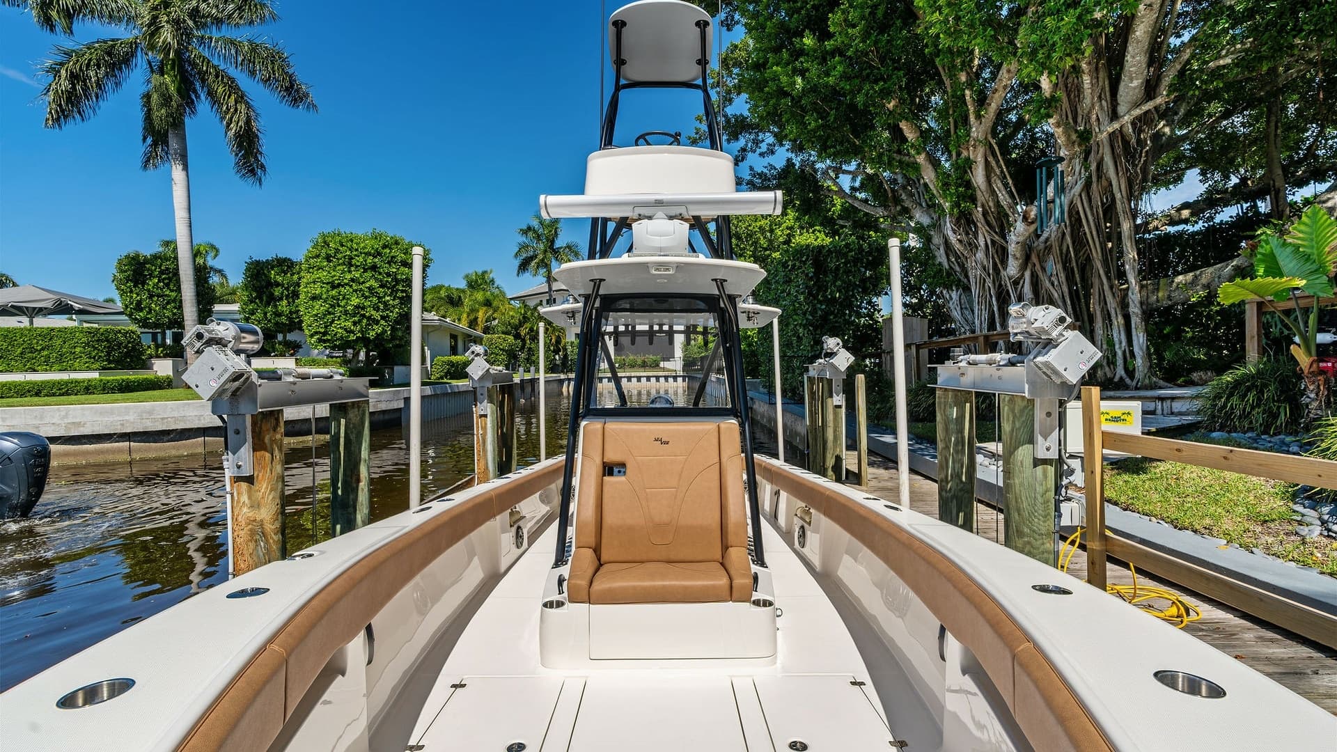 Bow Seating and Helm Station