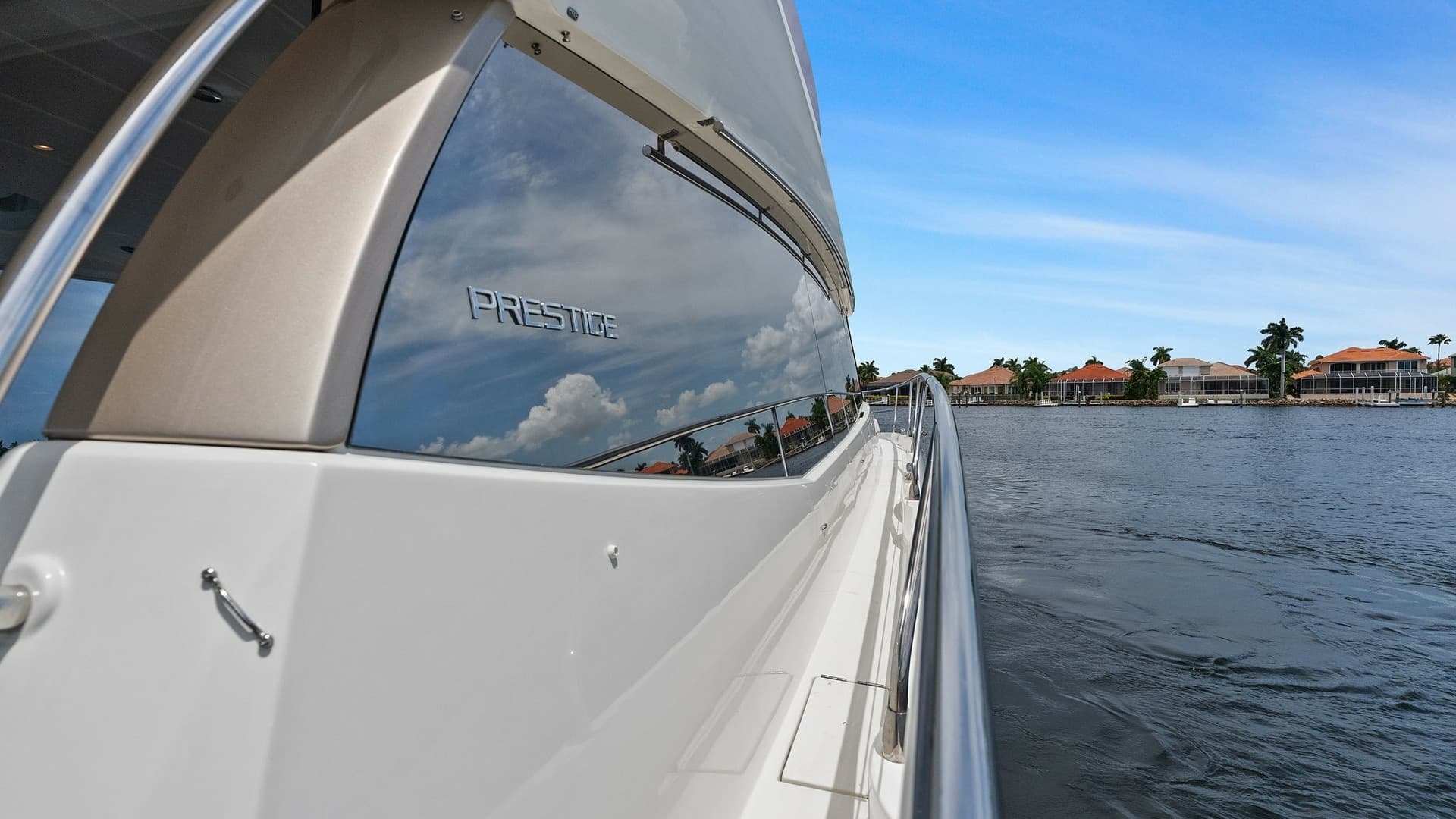 Starboard Side View with Reflections