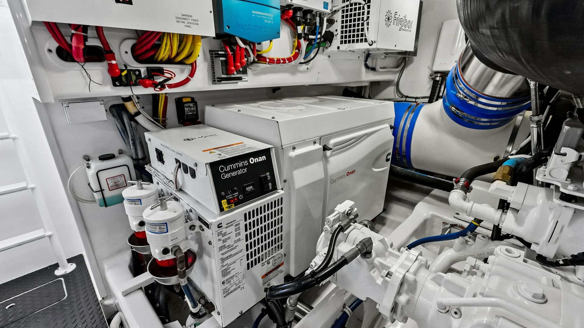 Engine Room with Generator Setup