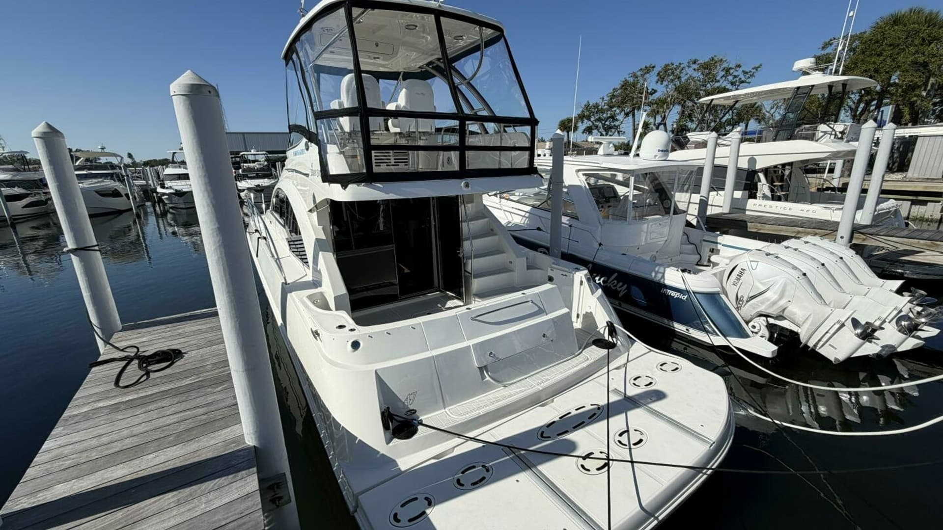2008 Sea Ray 47 Sedan Bridge - Profile
