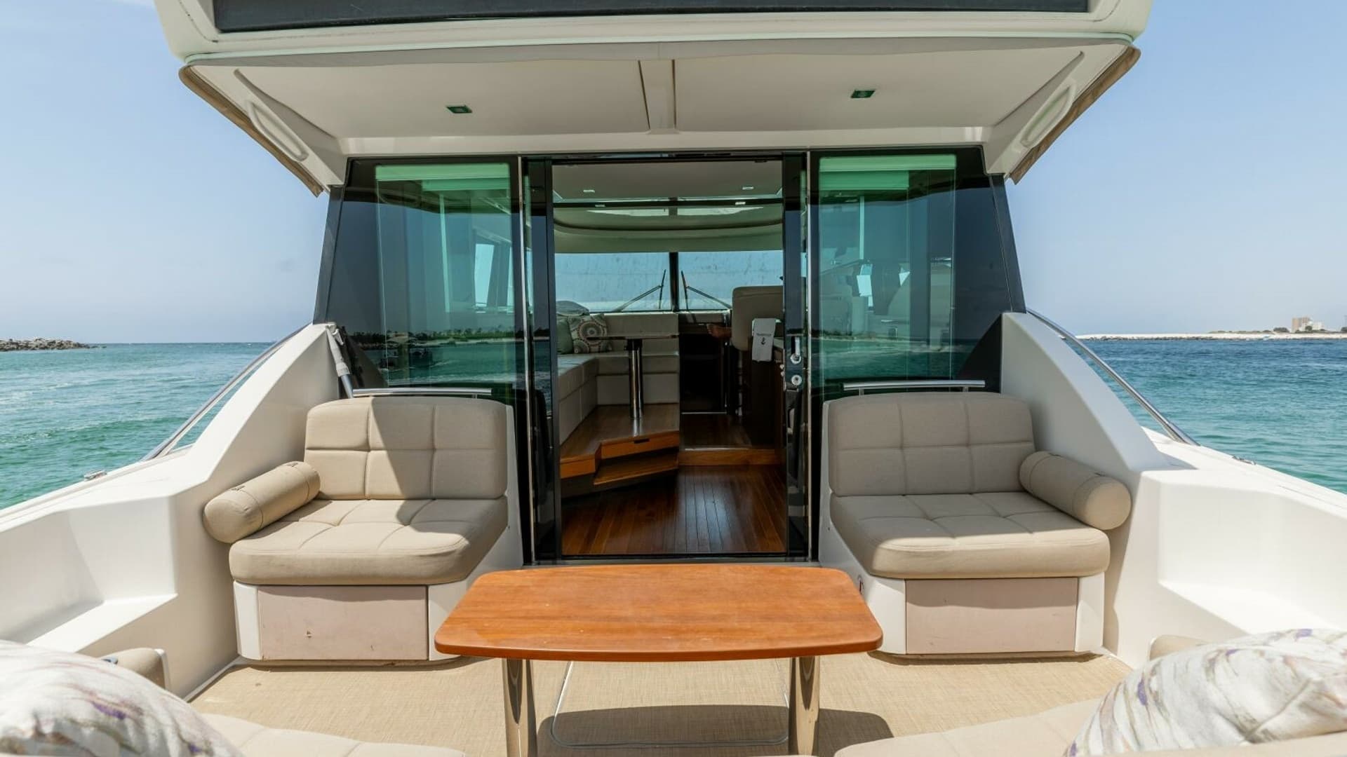 2015 Tiara Yachts 44 Coupe- SILVER LINING- Aft Deck