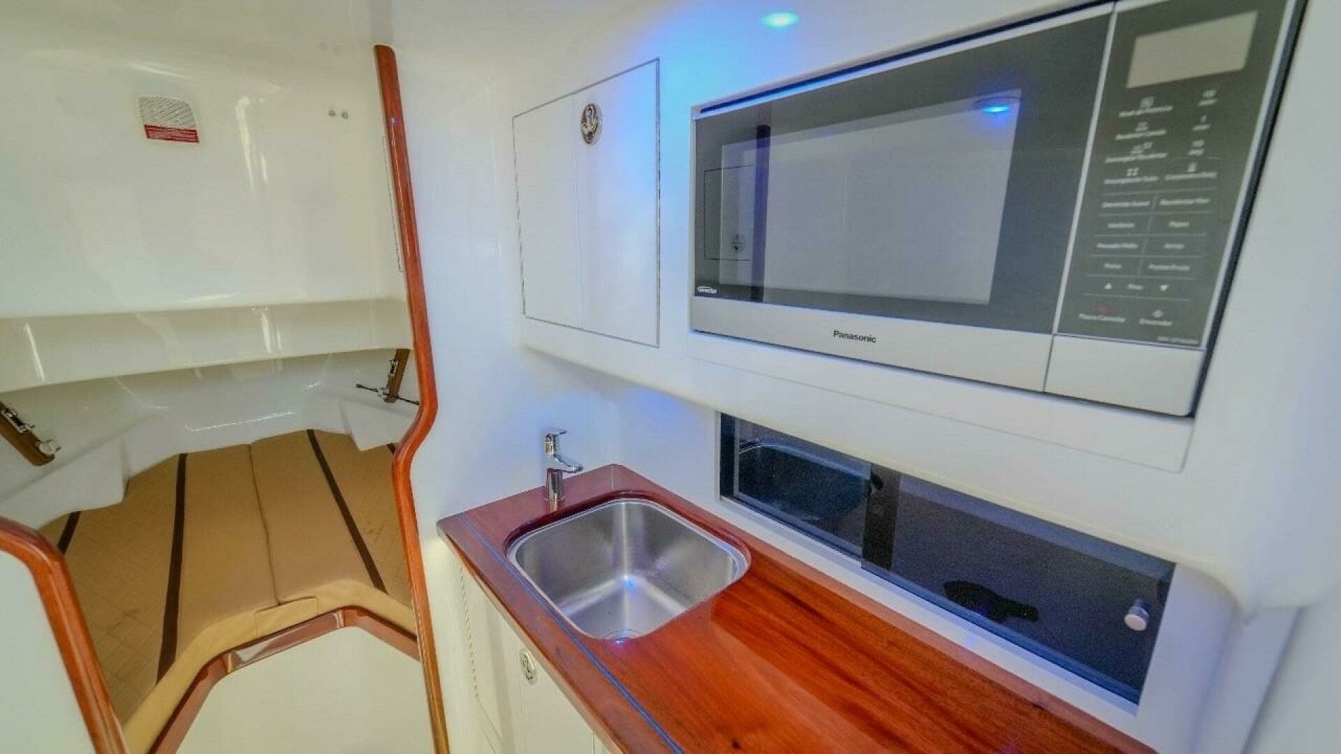2024 Maverick Yachts Costa Rica 36 Walkaround- GAME ON- Galley