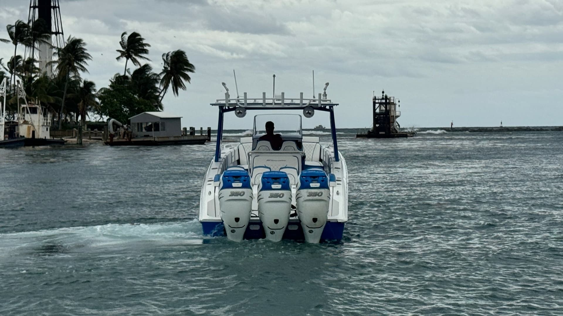 Aft View with Quad Outboards
