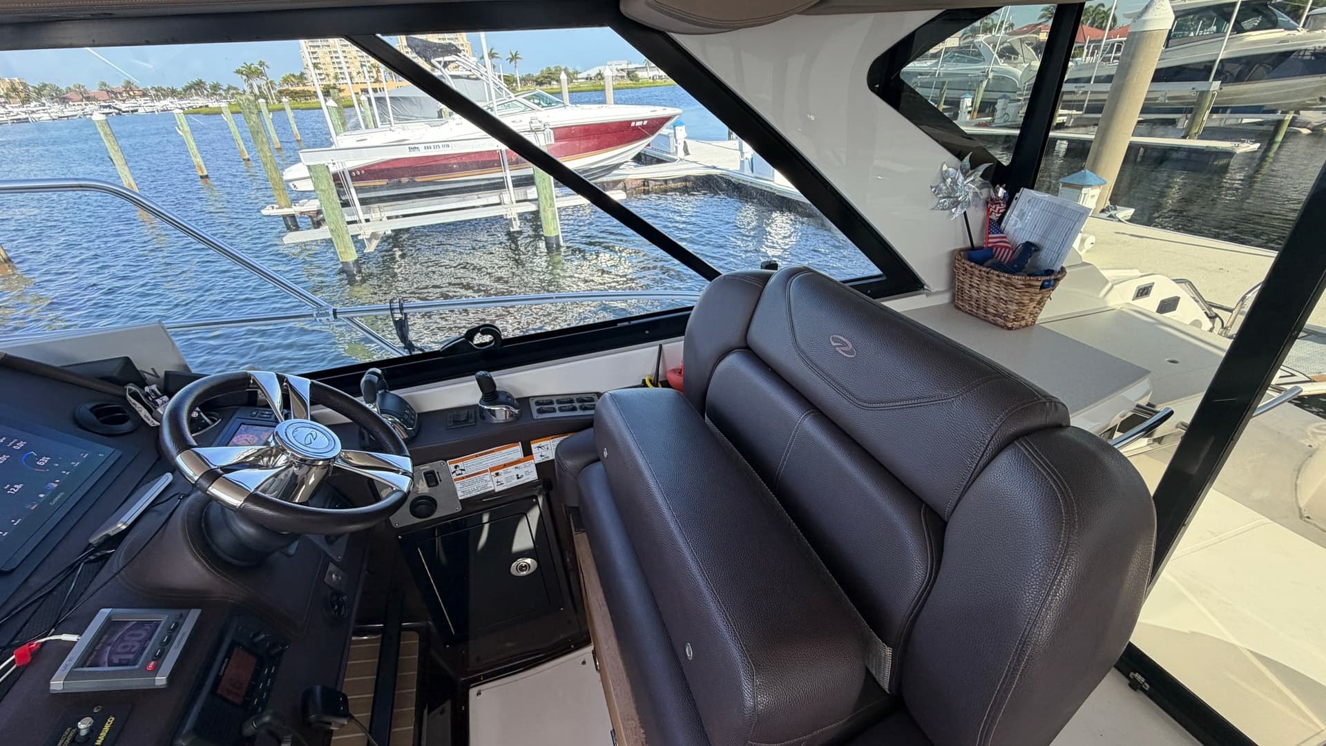 Helm Station with Dual Seating