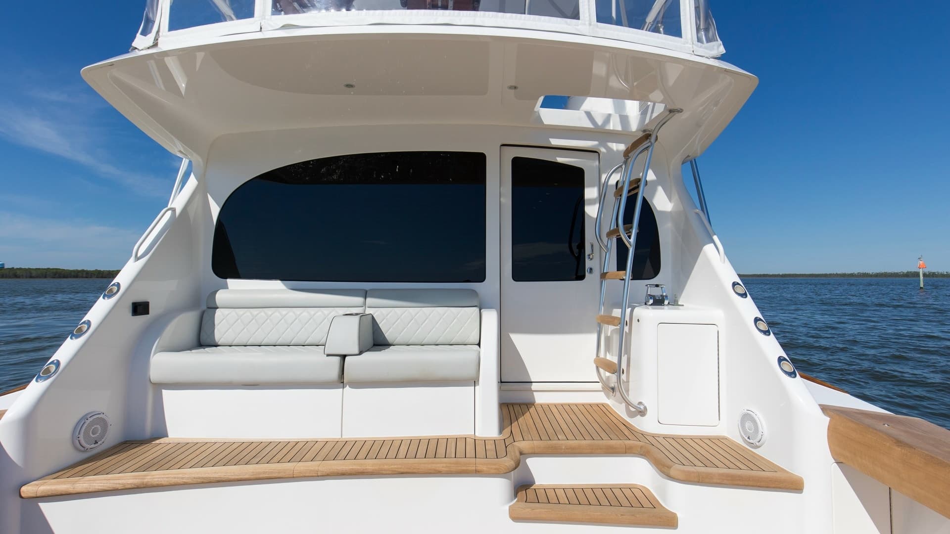 Aft Deck with Seating Area