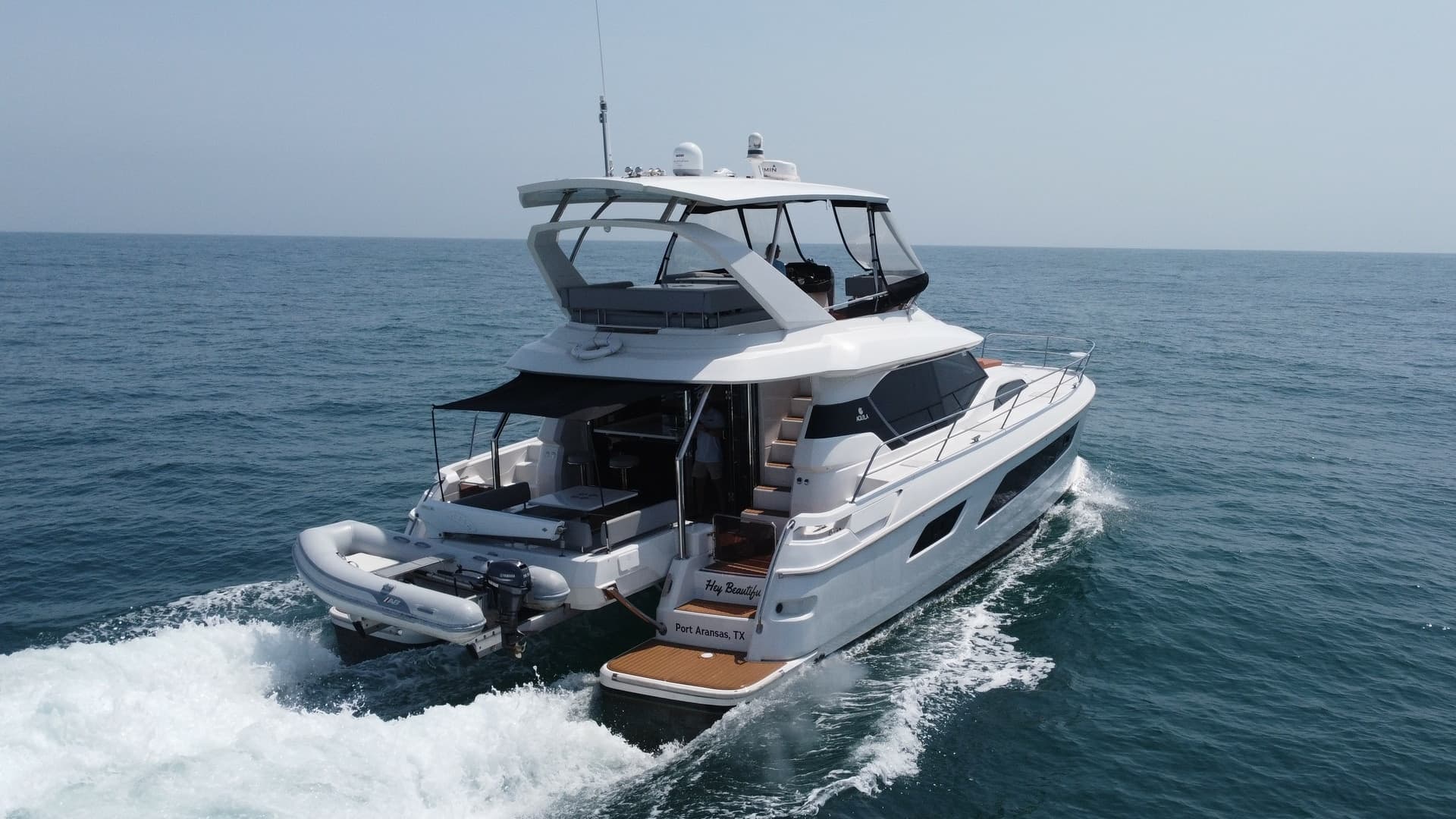 Aft View with Swim Platform
