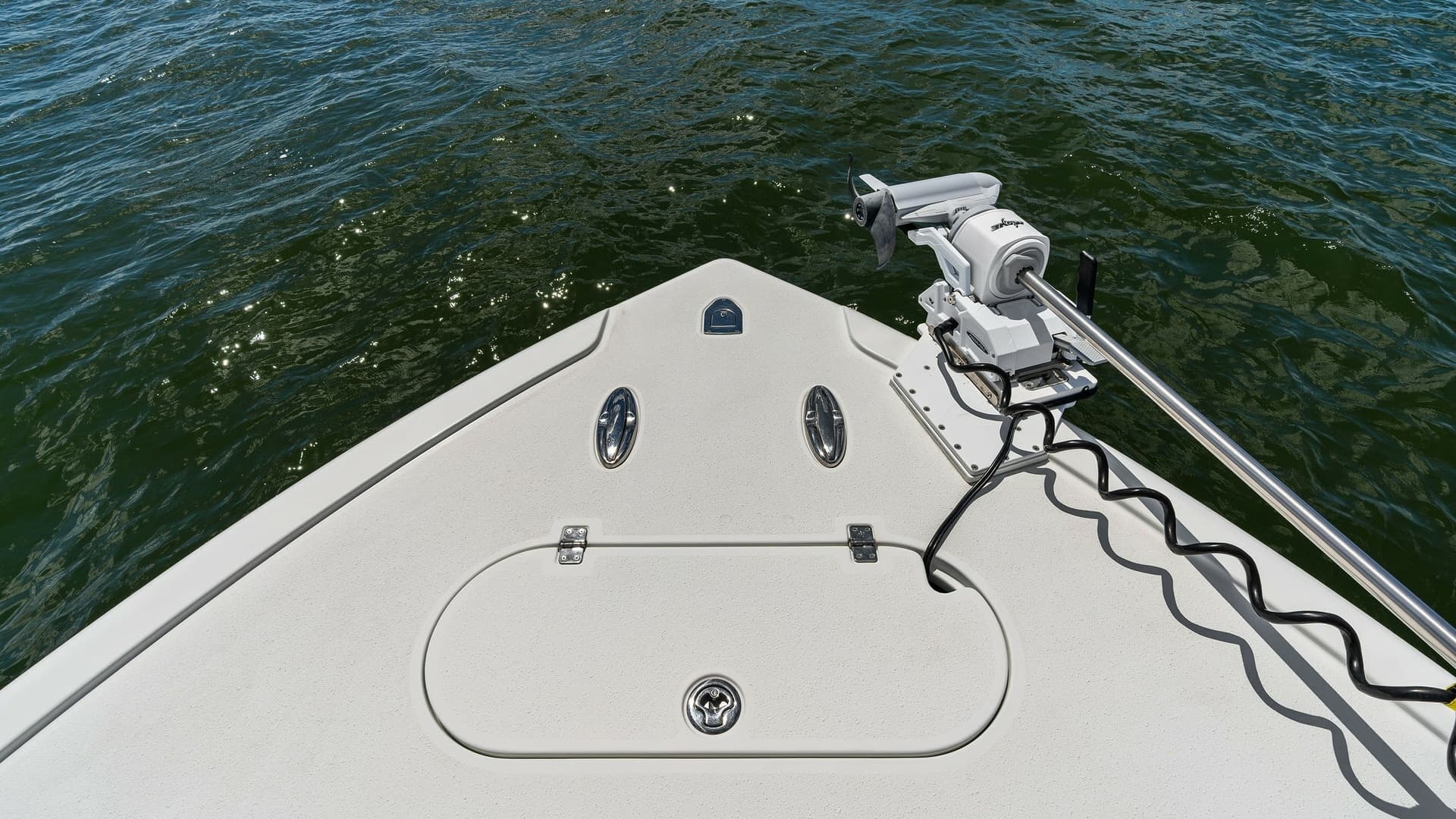 Bow with Fishing Gear Setup