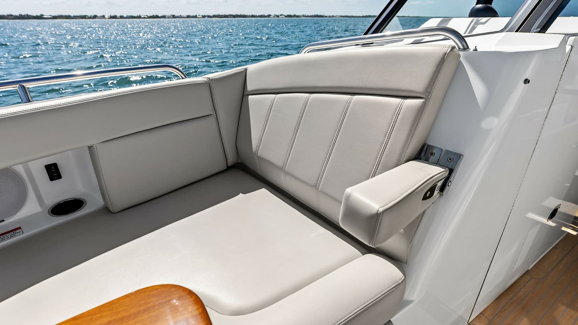 Aft Deck Seating Area