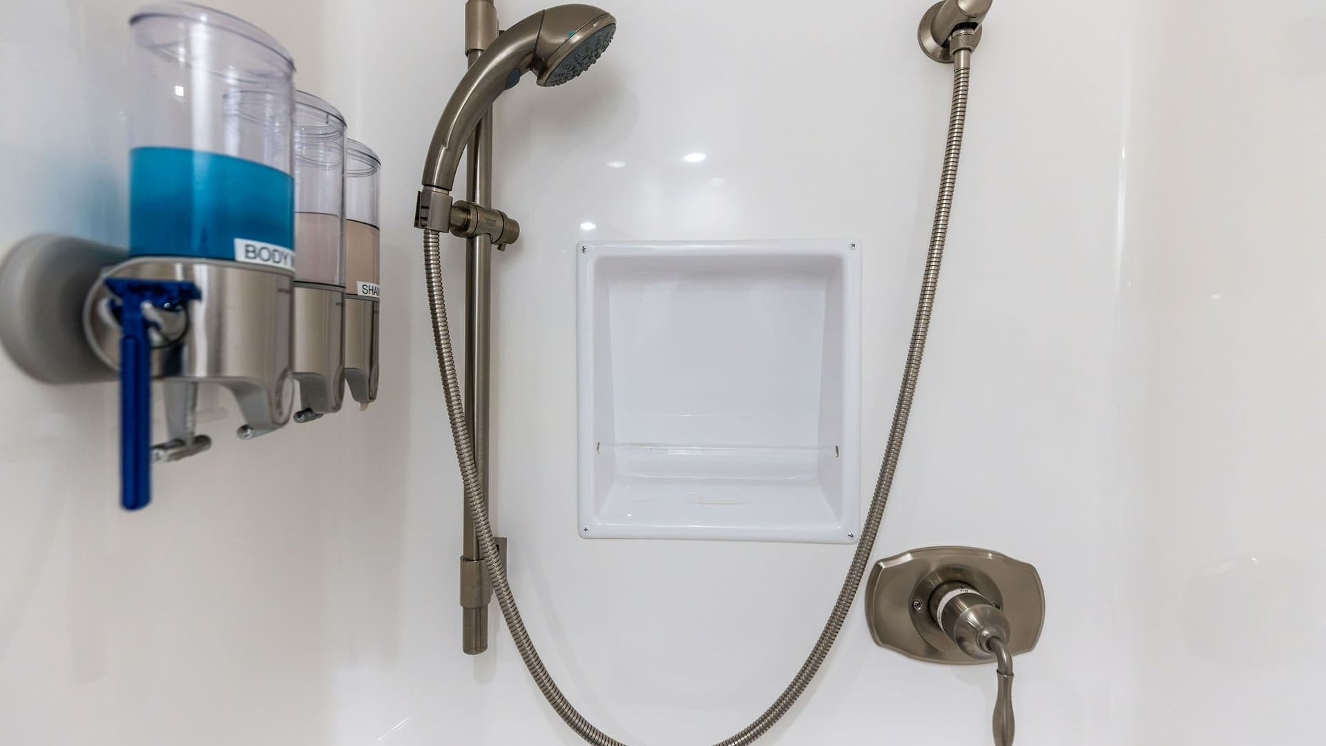 Luxury Shower with Modern Fixtures