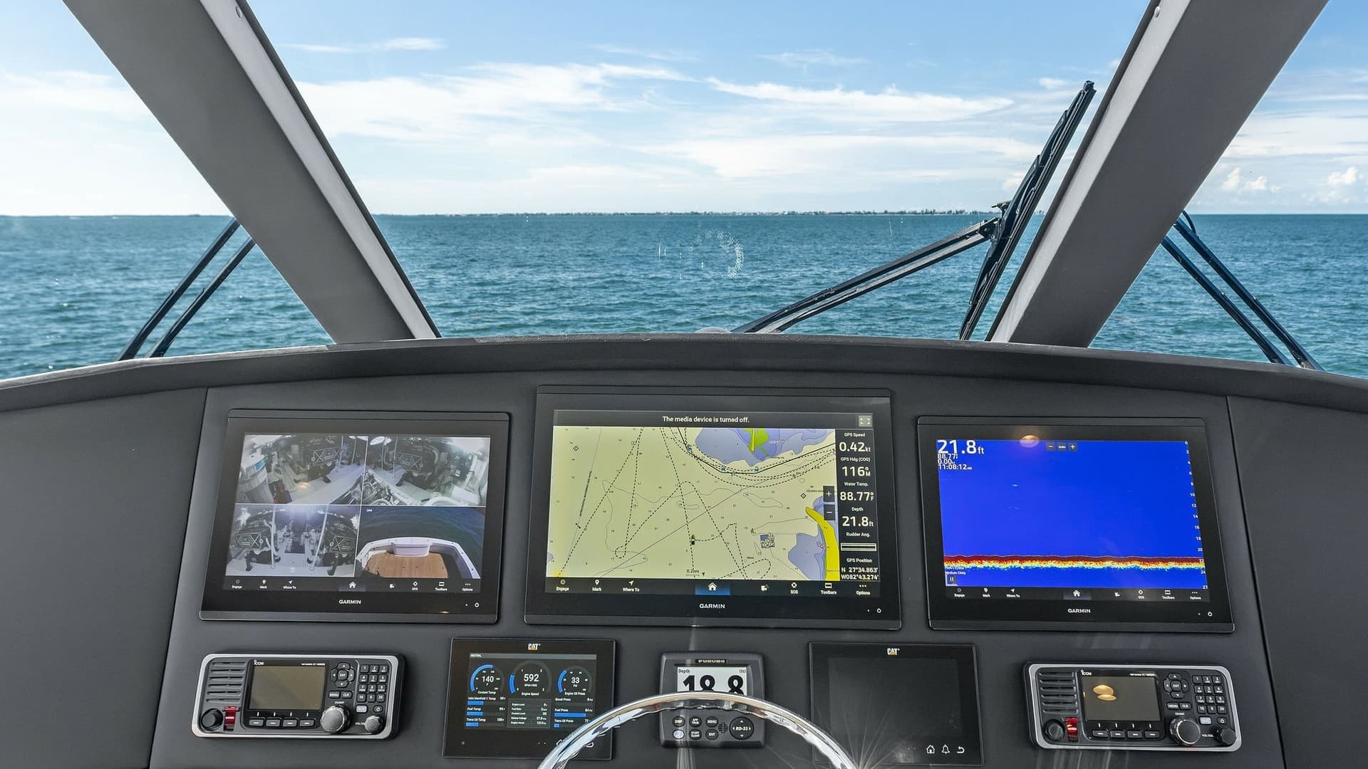 Enclosed Bridge Helm Station