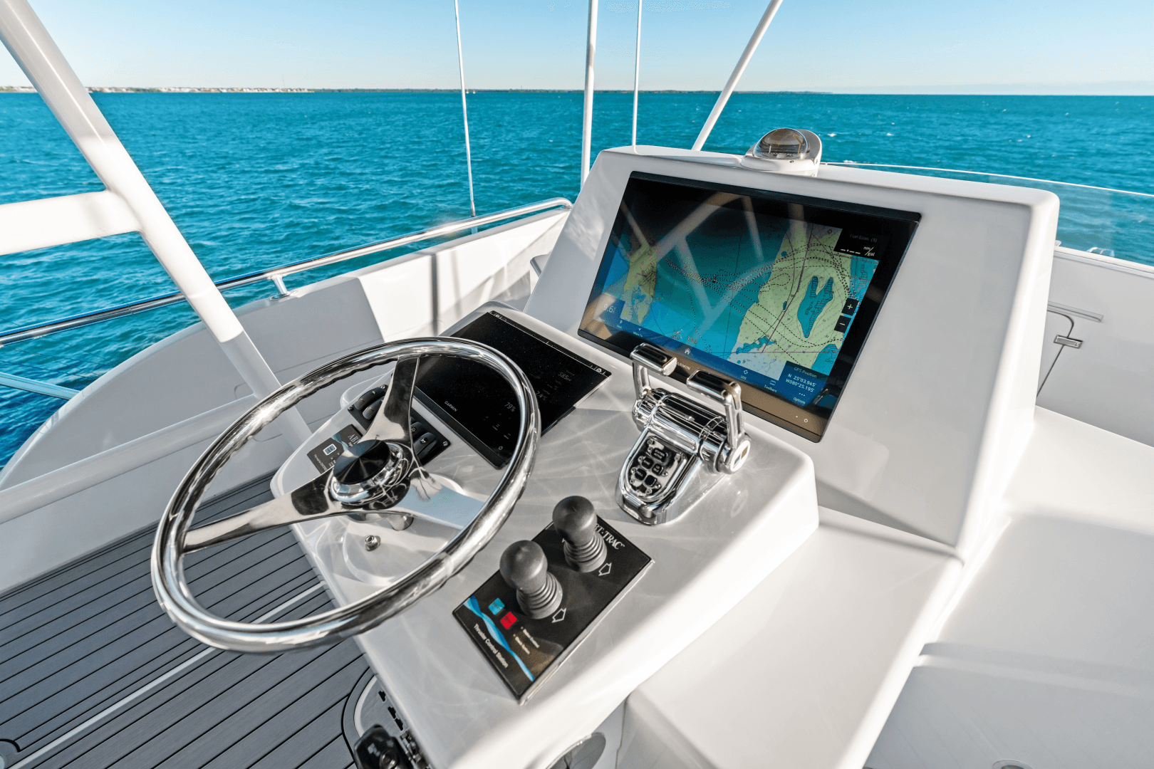 2011 Hatteras Enclosed Bridge