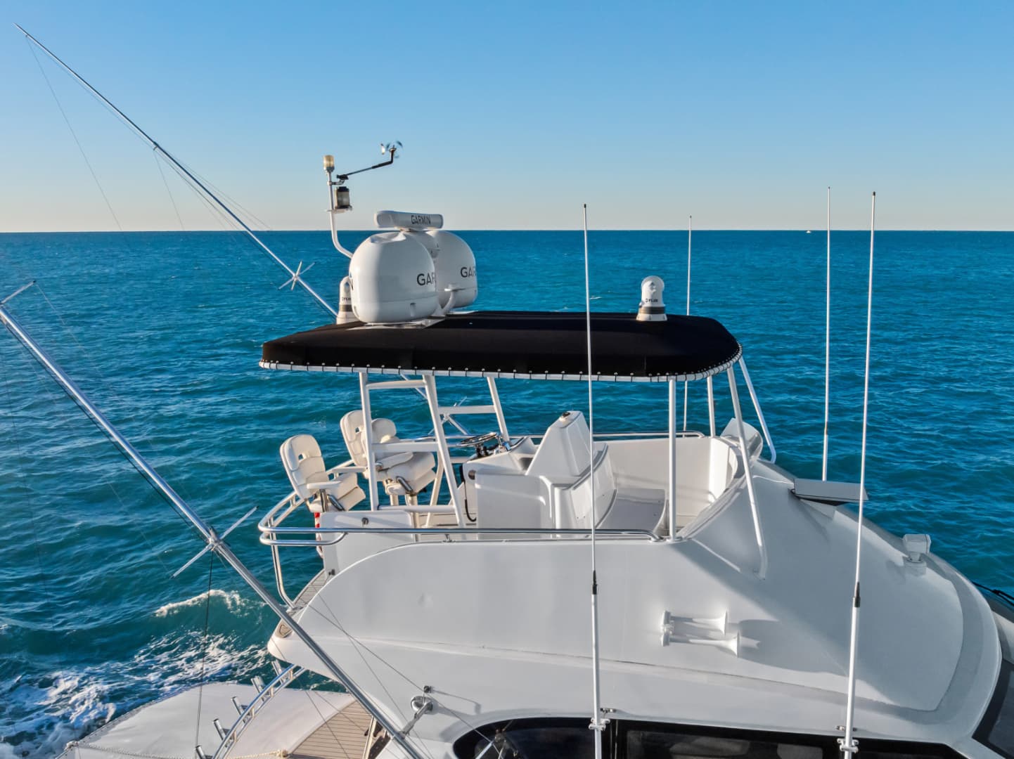 2011 Hatteras Enclosed Bridge