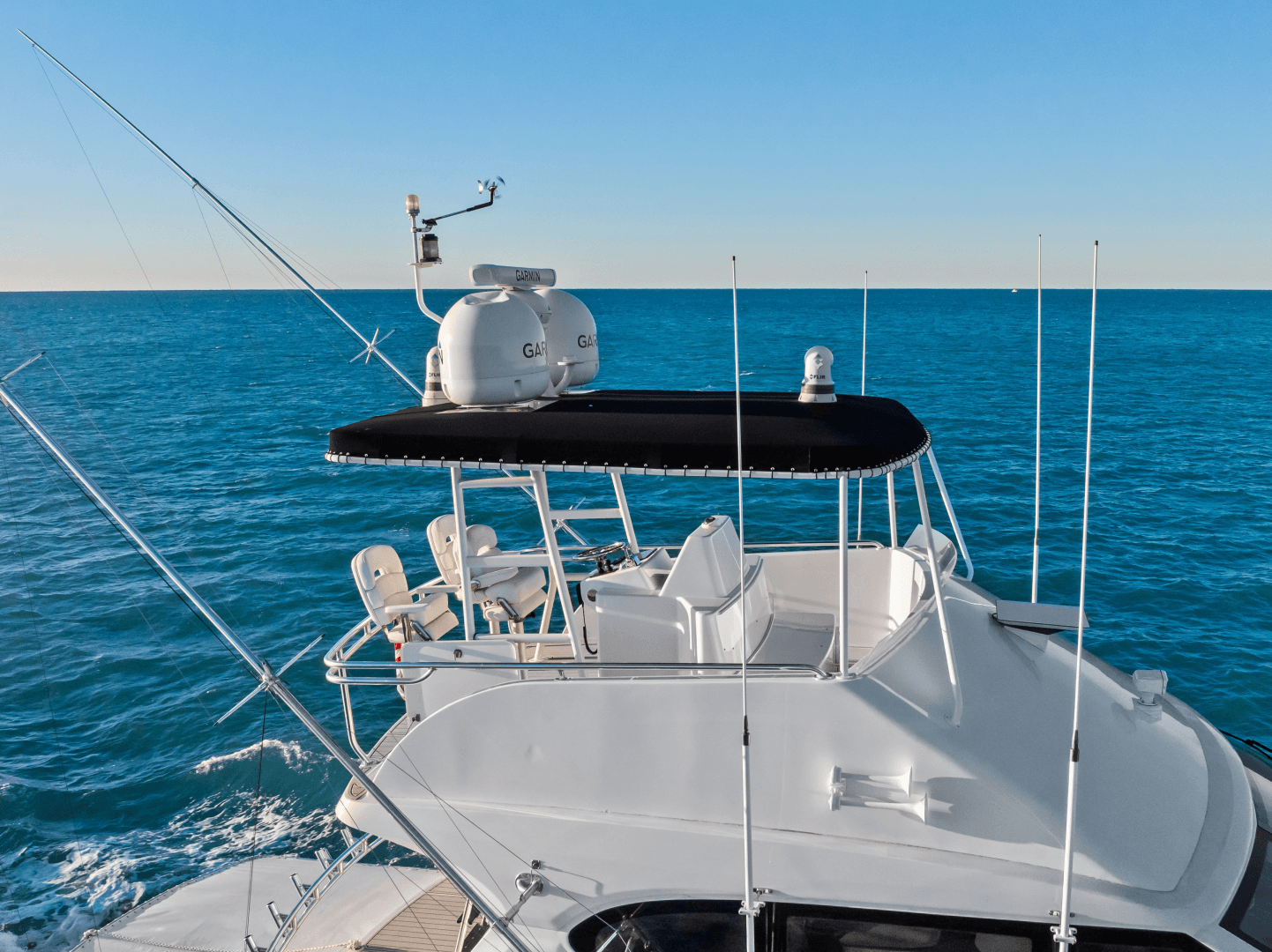 2011 Hatteras Enclosed Bridge