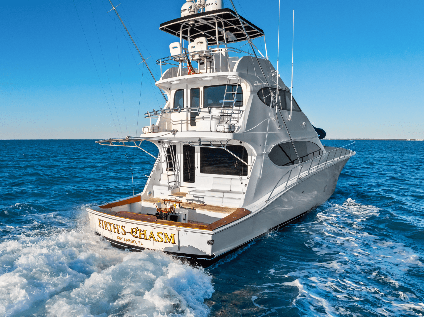 2011 Hatteras Enclosed Bridge