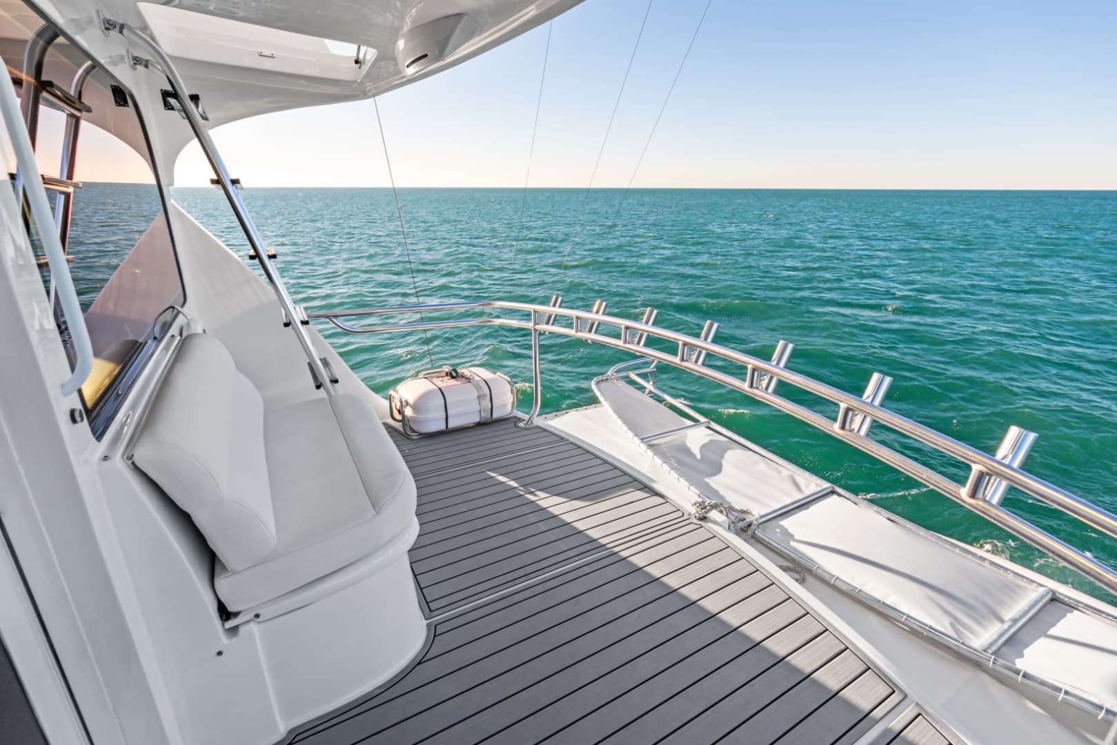 2011 Hatteras Enclosed Bridge